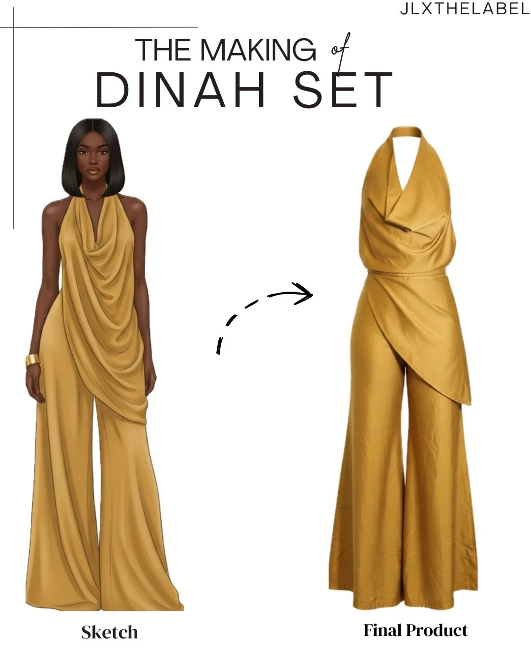 Brain to body Volume 1>

D I N A H  S E T

The entire process of bringing this set to life taught me patience and certainty. I knew the feeling I wanted to capture and the woman I designed for. In the end we decided to never compromise on quality,