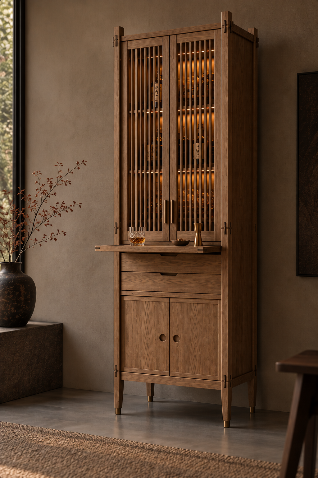 KURA Whisky Cabinet