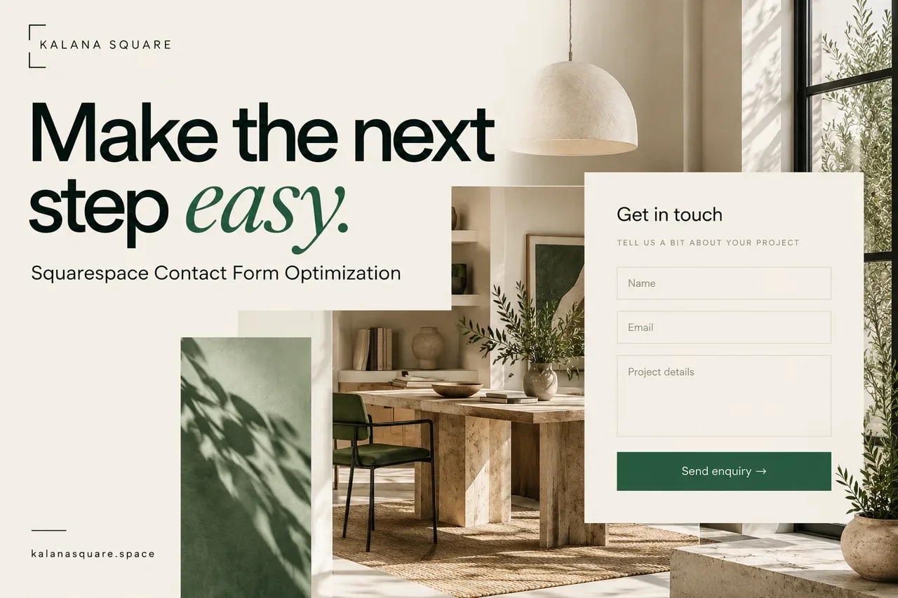 Squarespace Contact Form Optimization: Turn More Visitors Into Qualified Enquiries