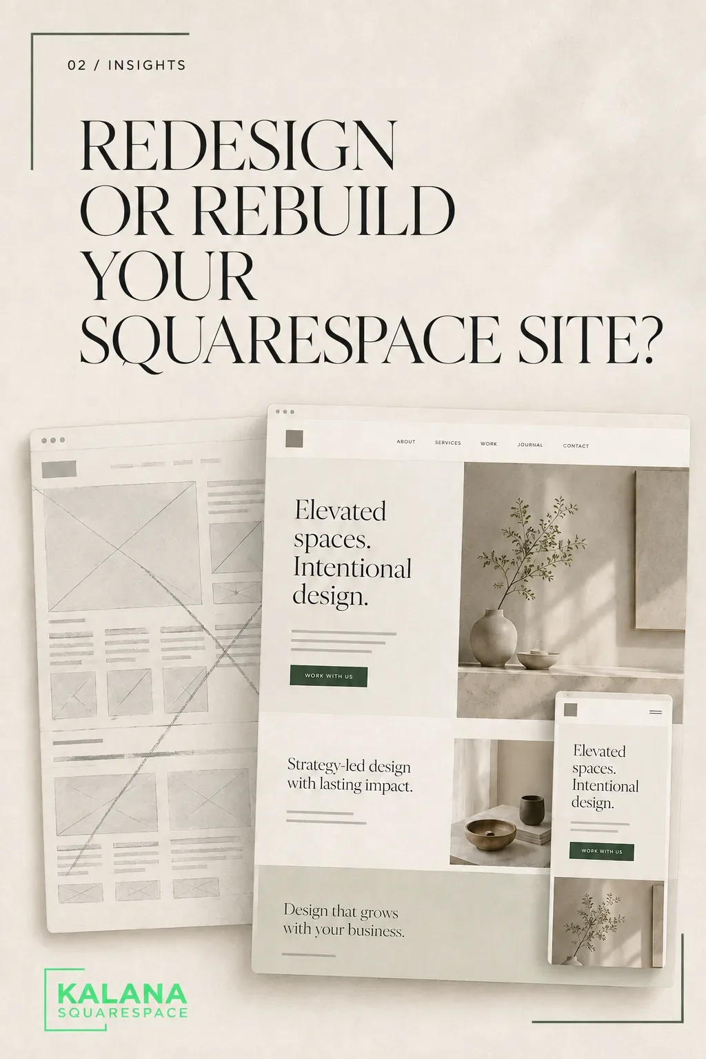Should You Redesign or Rebuild Your Squarespace Website?