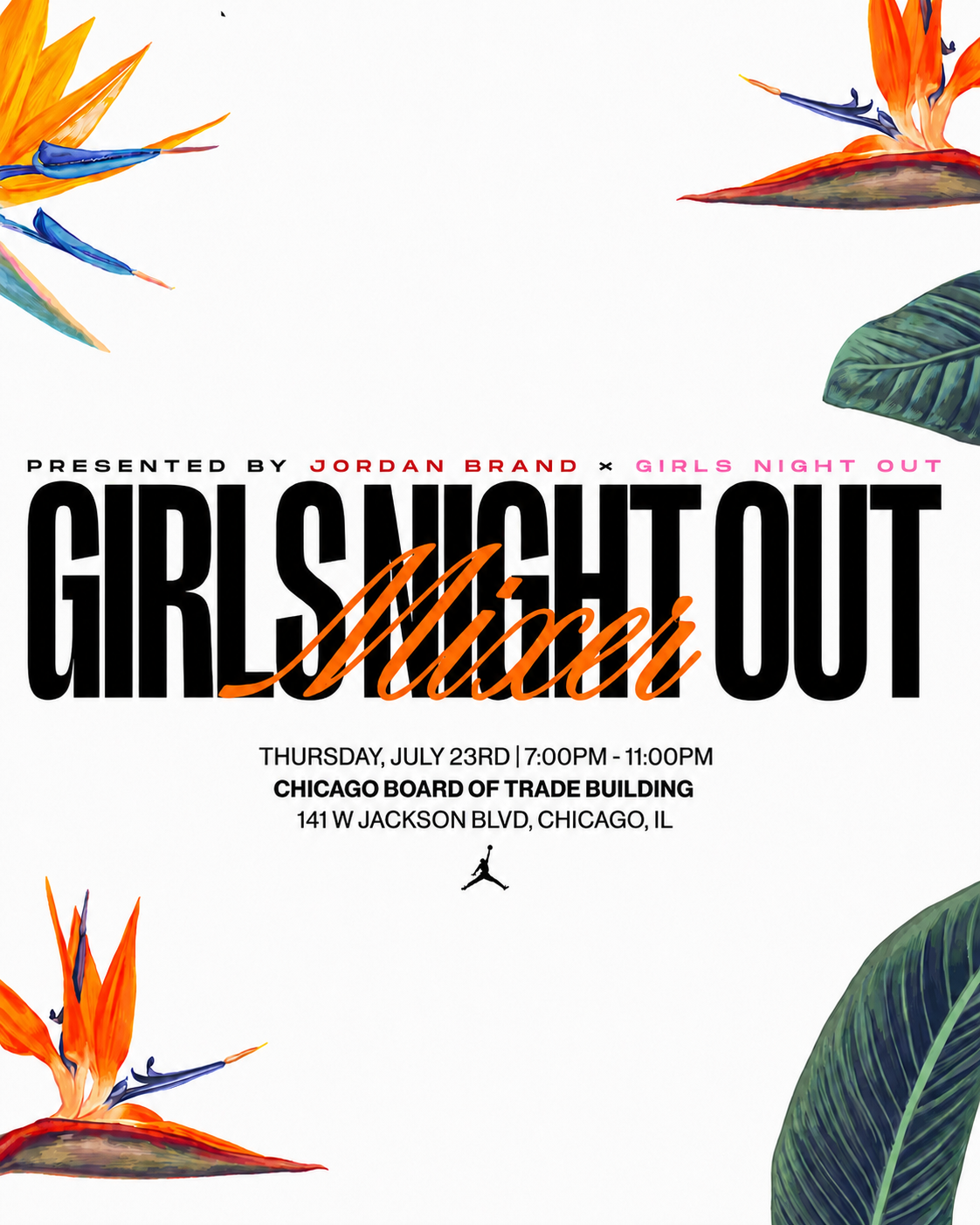 Girls Night Out x Jordan Brand | WNBA All-Star Weekend Mixer