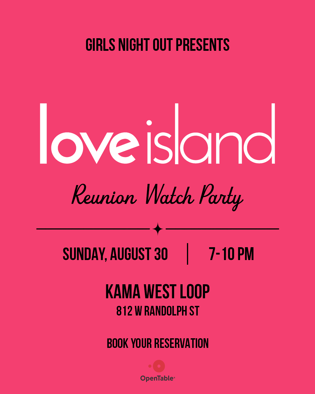 Love Island Reunion Watch Party