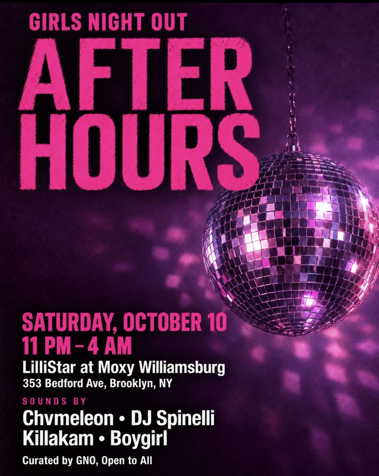 Girls Night Out: After Hour NYC