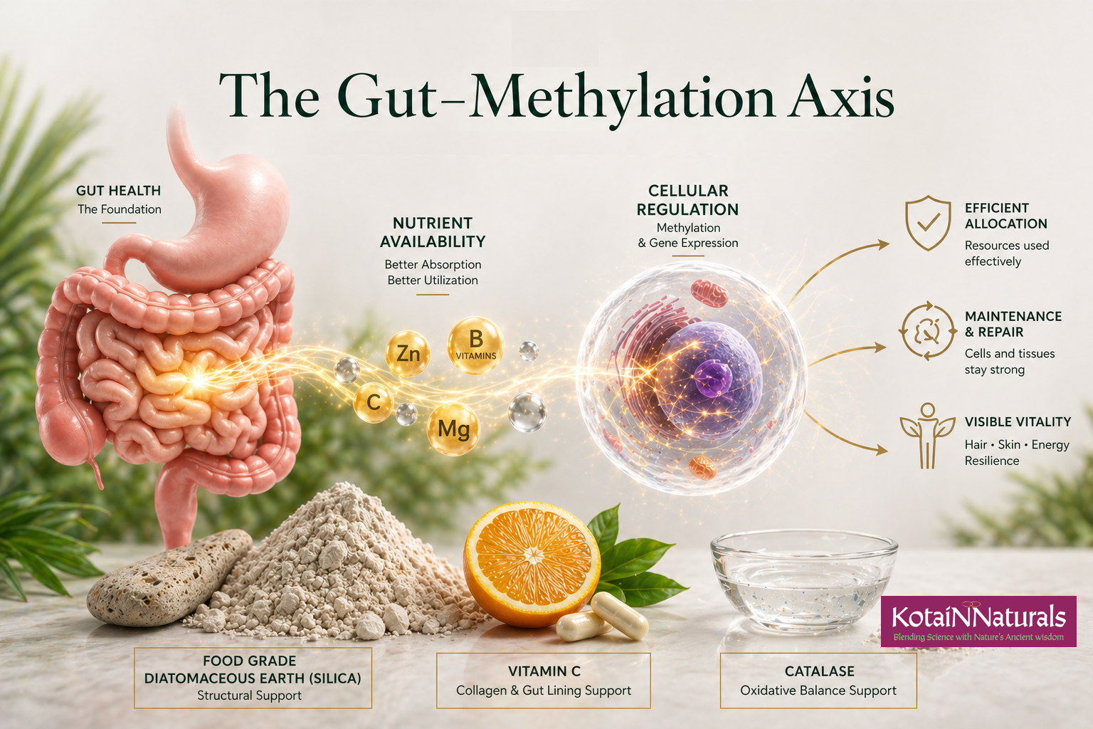 The Gut–Methylation Axis: Unlocking the Maintenance Budget