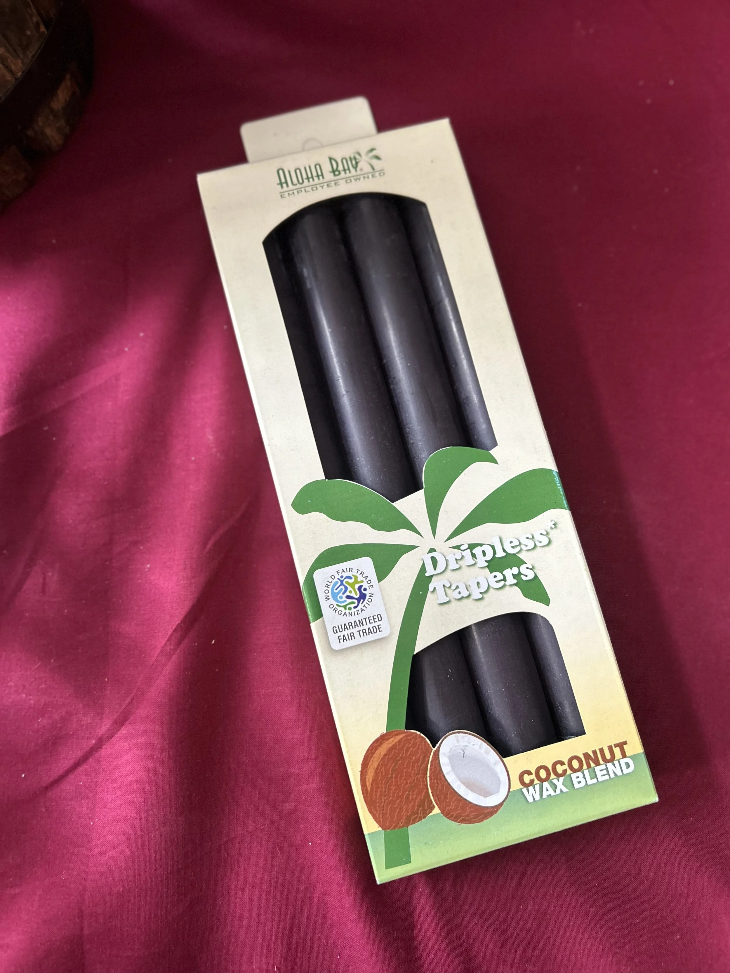 Black Ritual Candles ꩜ Coconut Wax