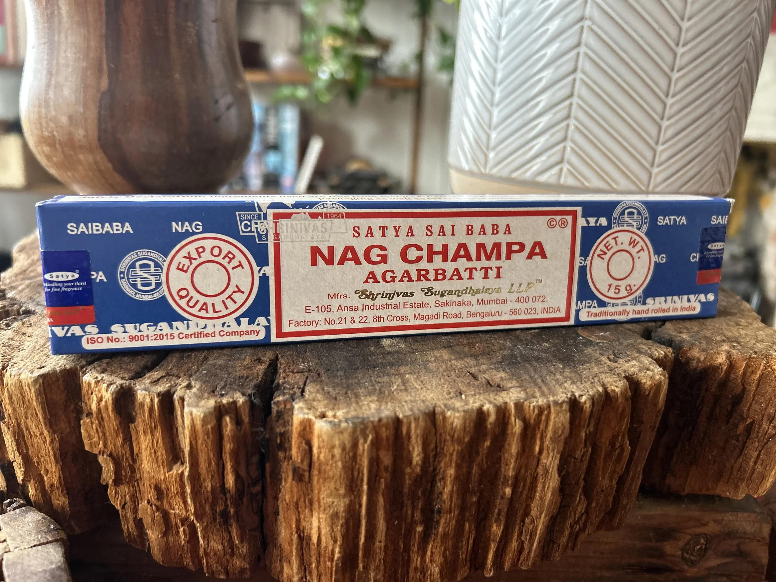 Satya Sai Baba Nag Champa Incense Sticks 15g ꩜