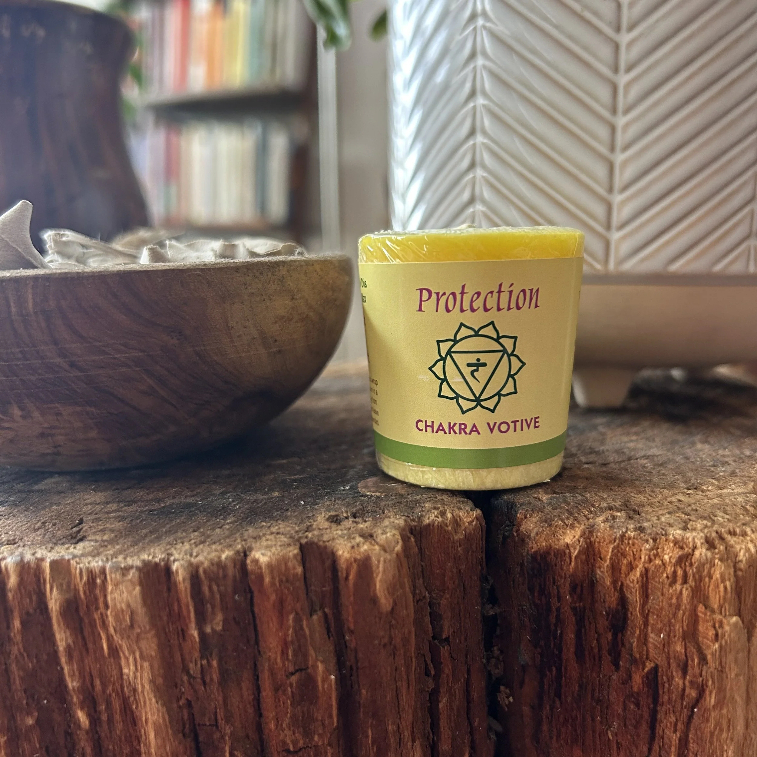 Protection Energy Votive Candle ꩜ Manipura