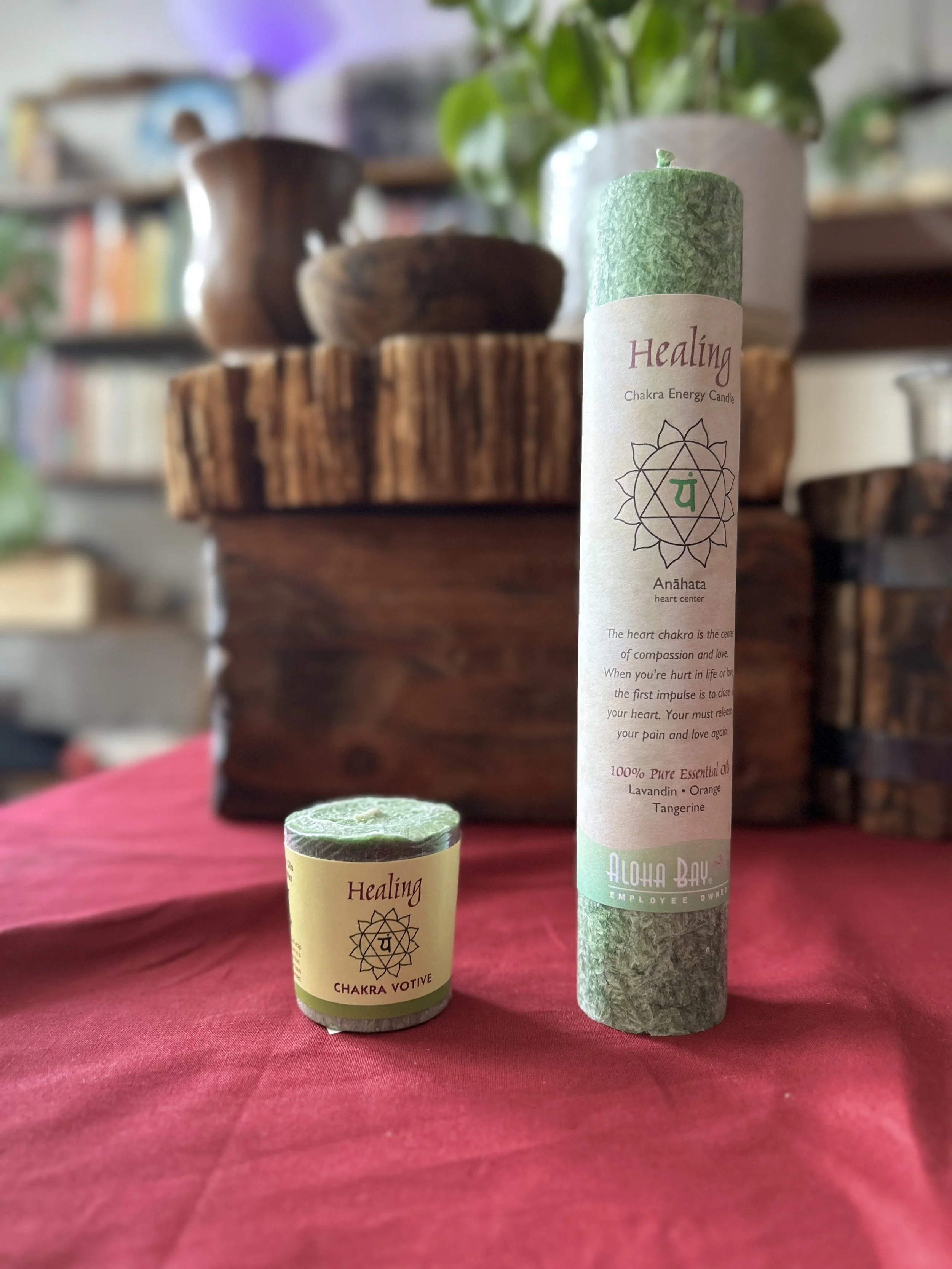 Healing Energy Candle ꩜ Anahata