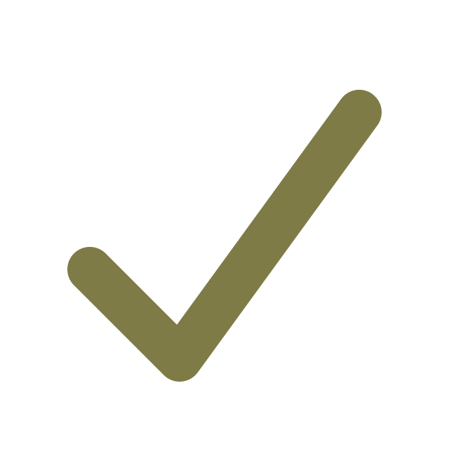 Green checkmark