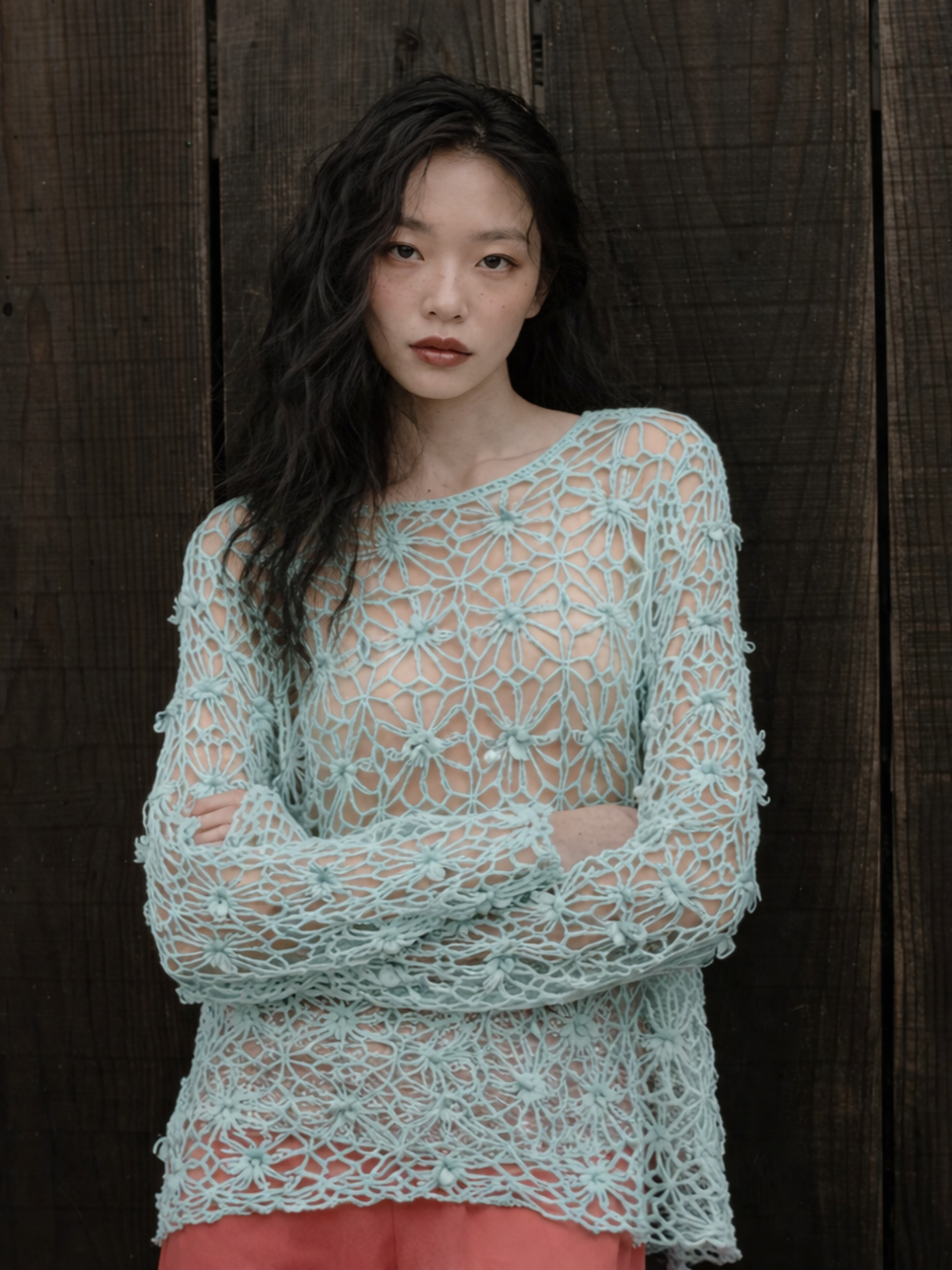 Handmade Evening Breeze Sweater