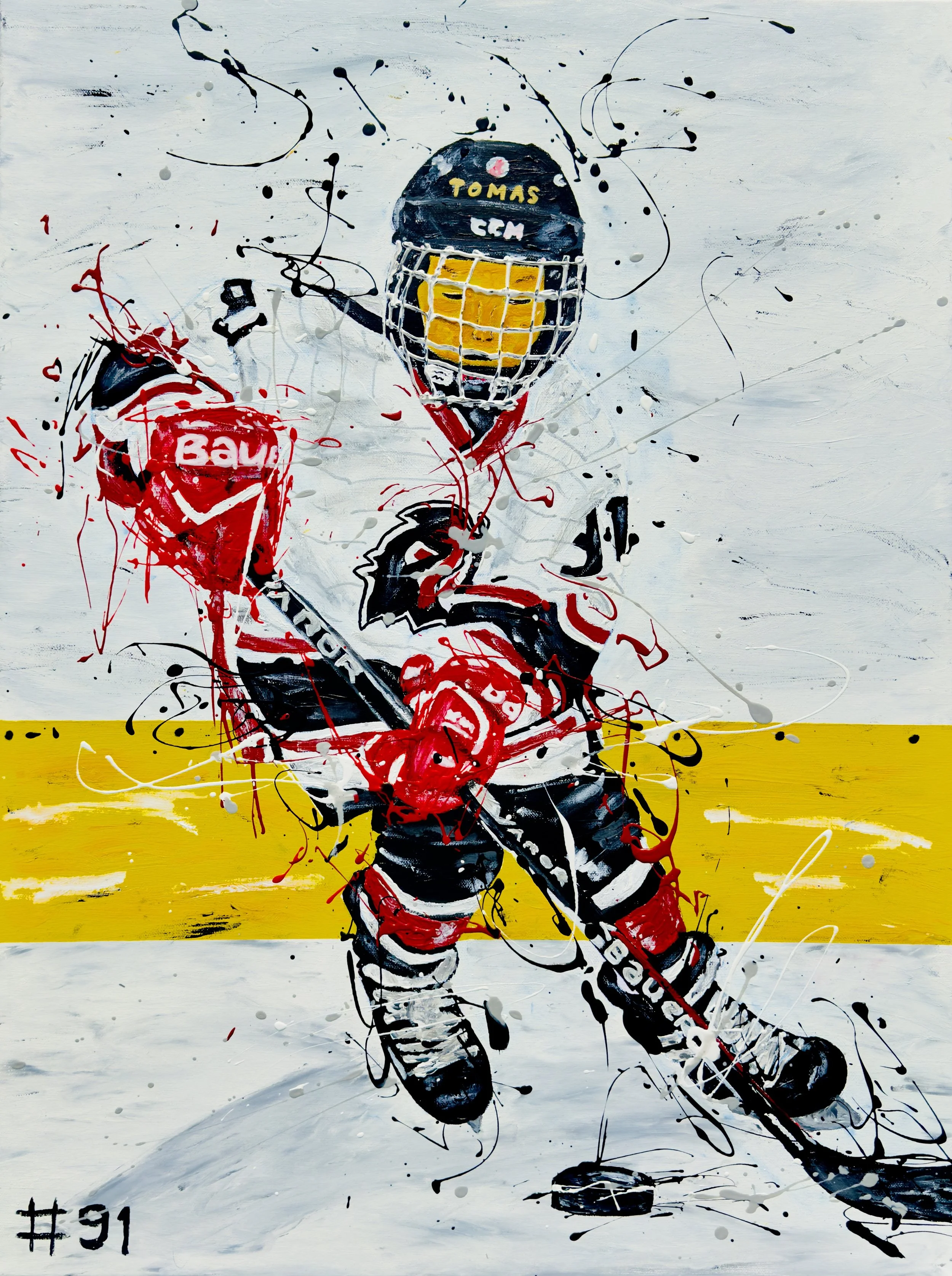 Tomas Ice Hockey Player