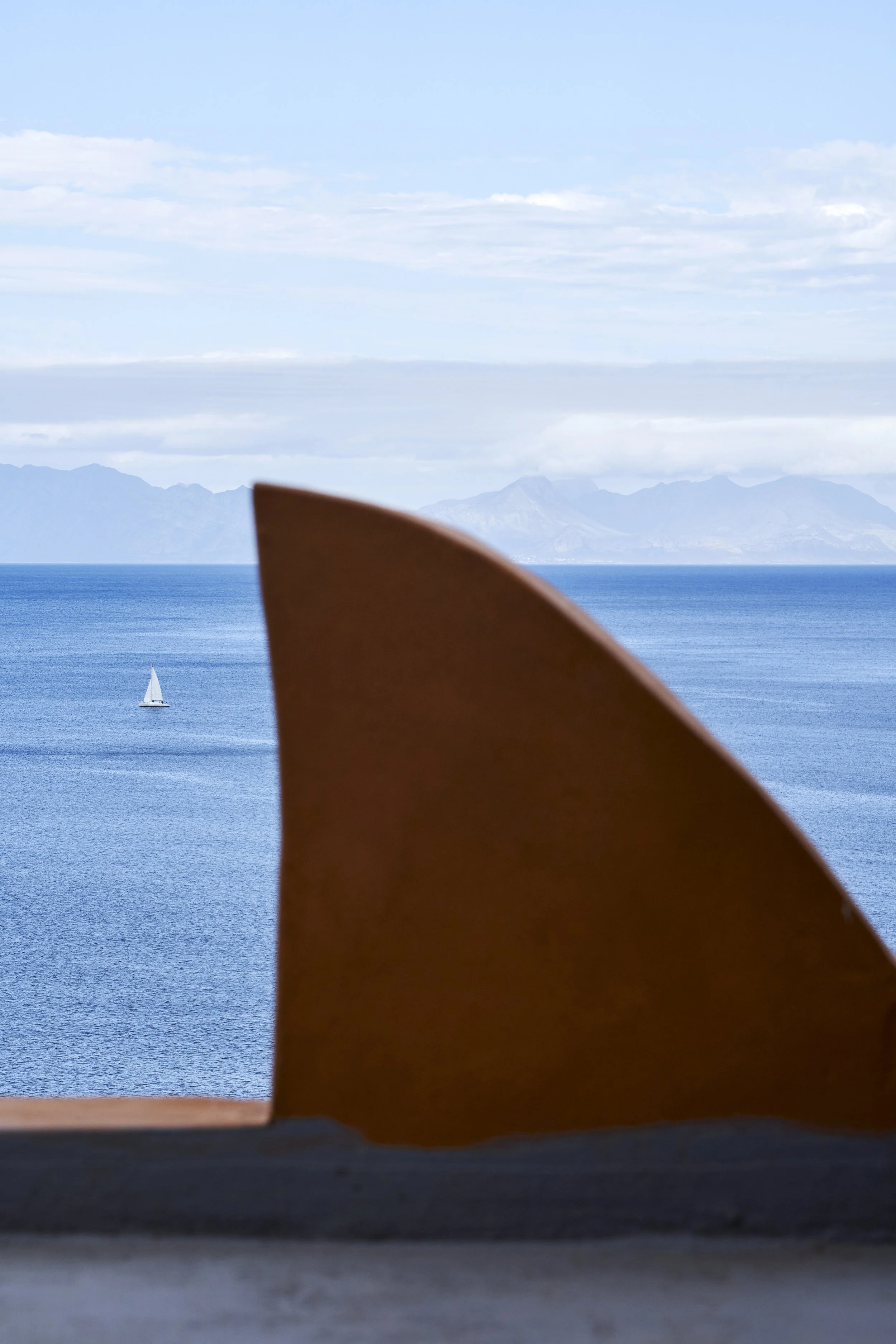 View of teh ocean from the Villa