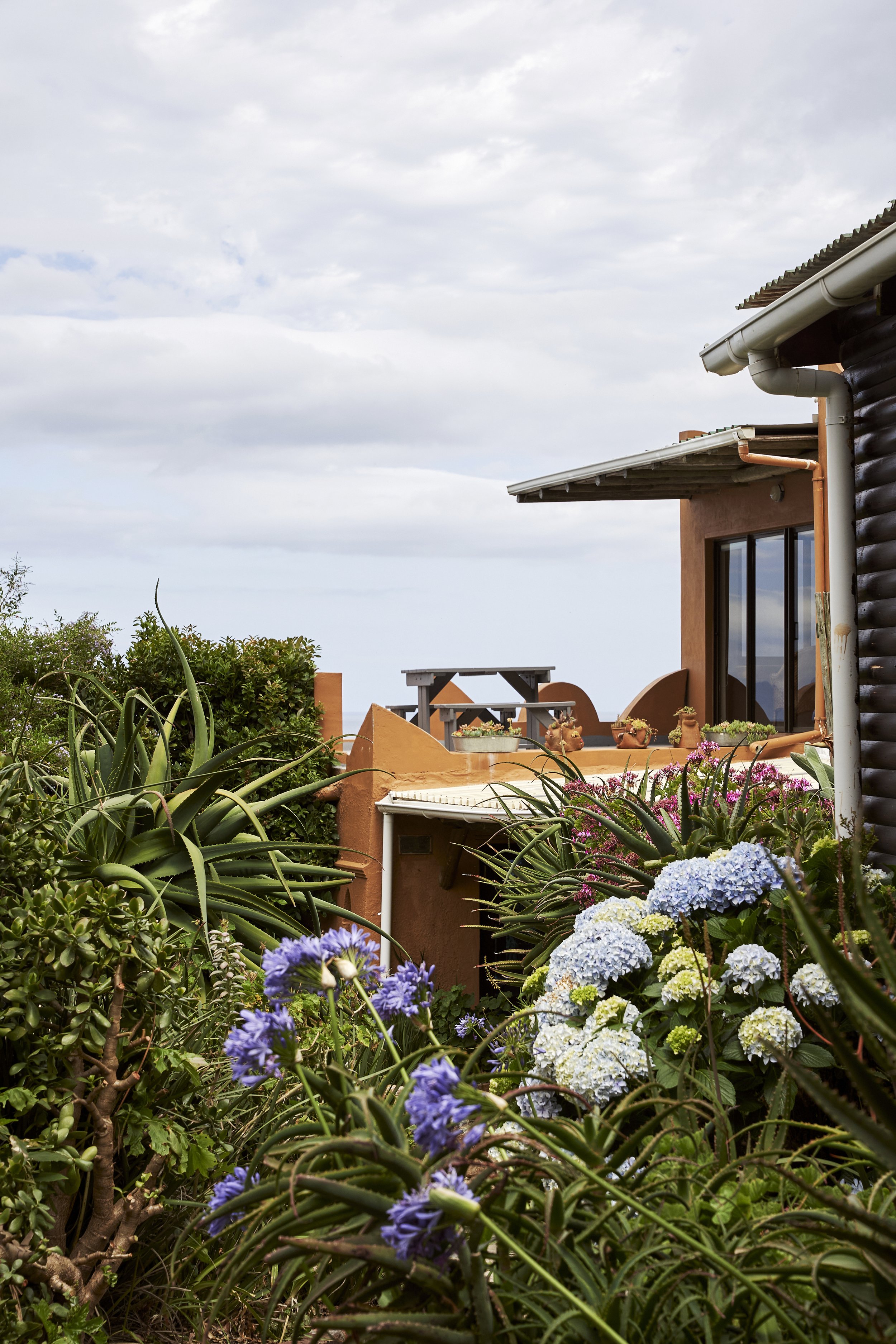 View of the Villa from the garden