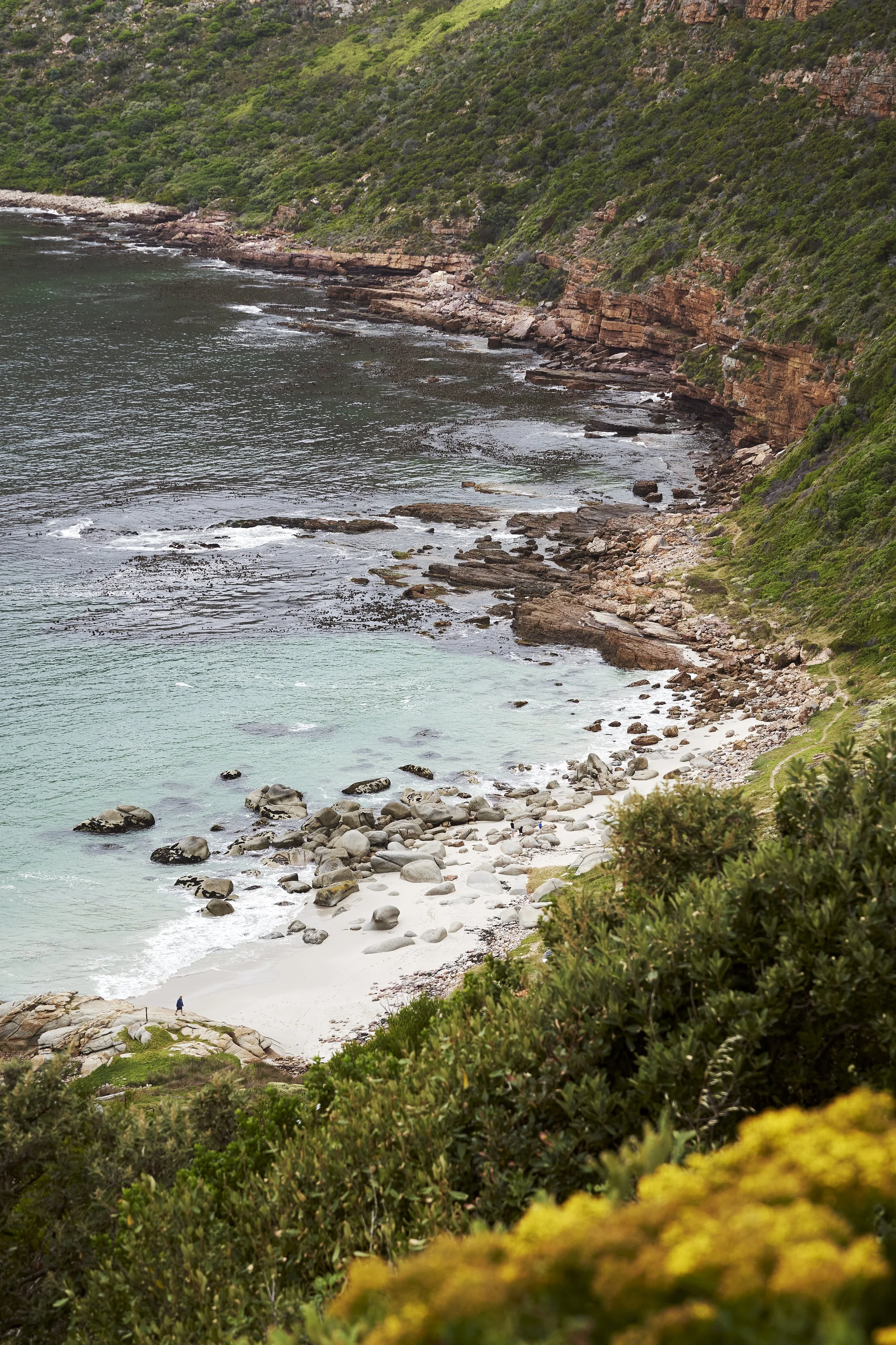 The coastline from the Getaway