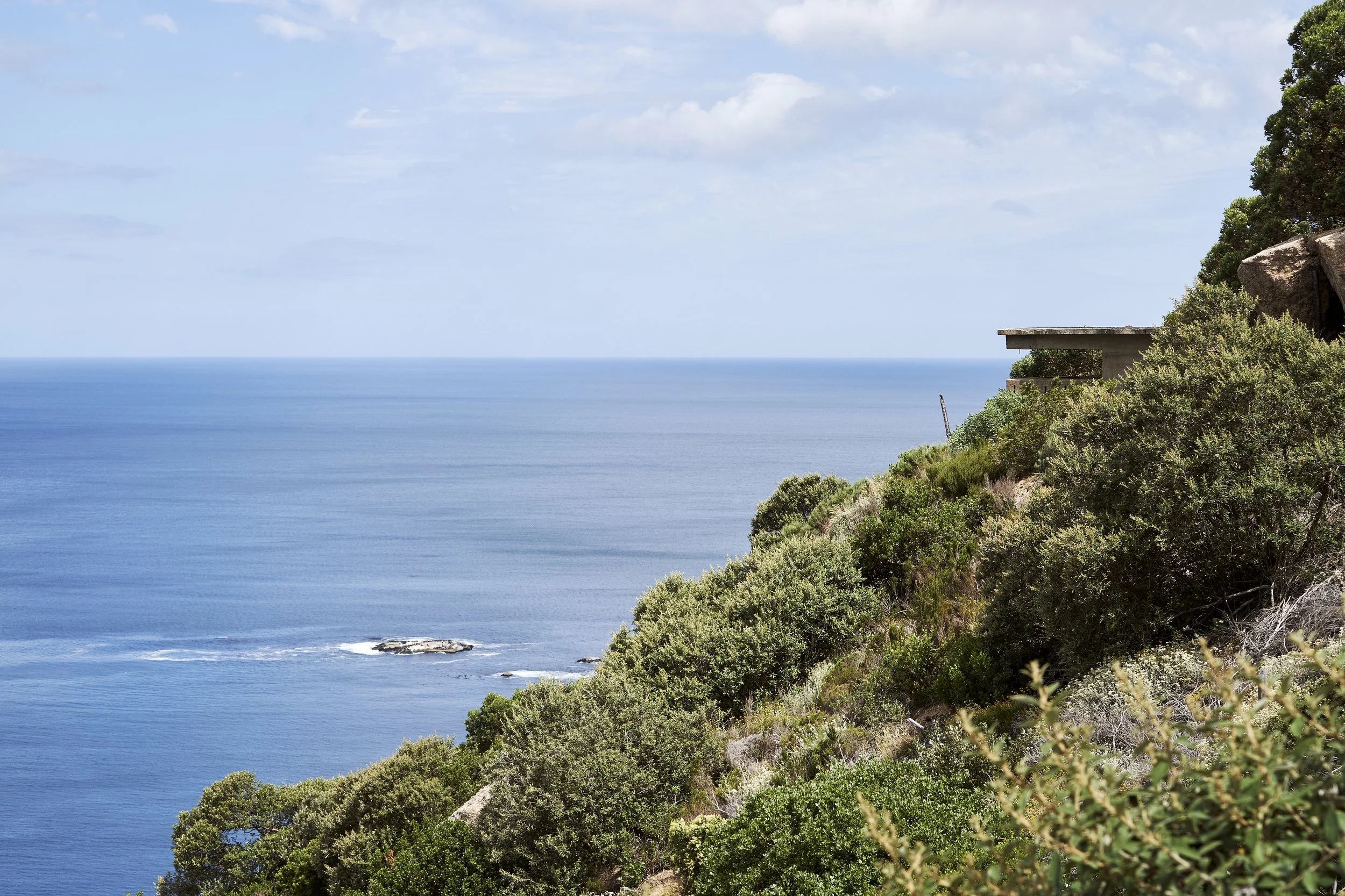 View of the WW2 lookout point