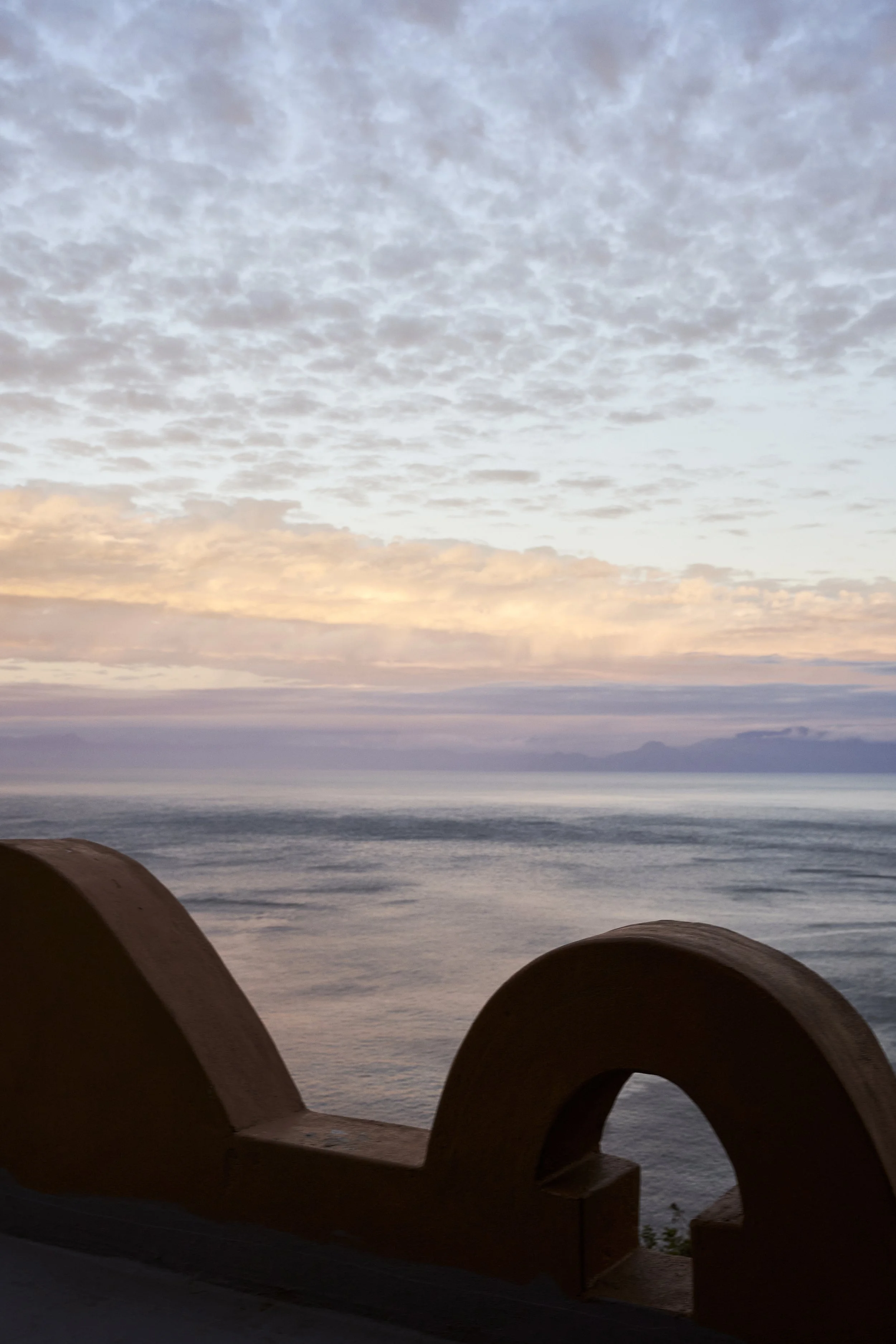 Sunrise from the Villa deck