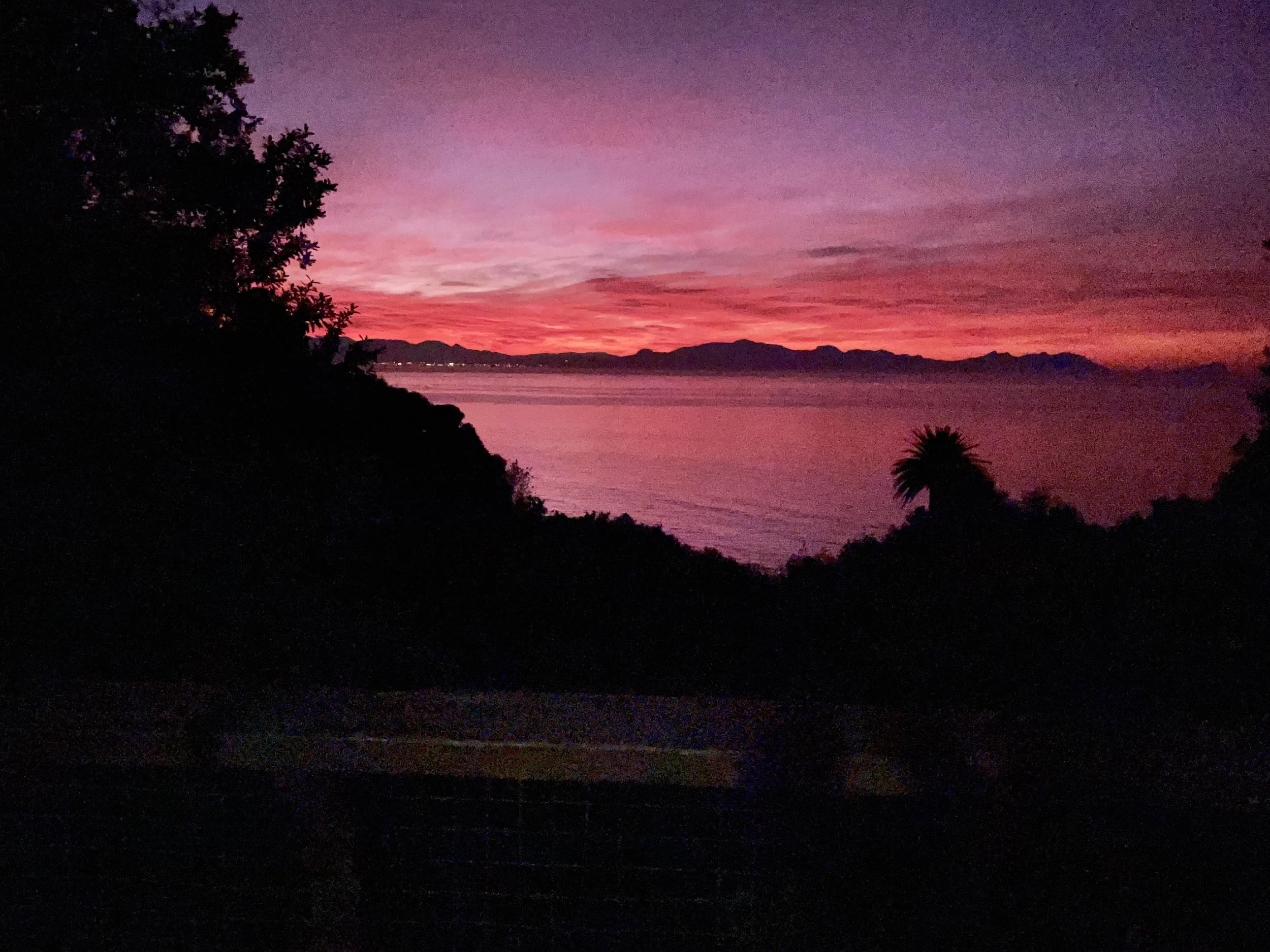 Sunrise from the Hideaway