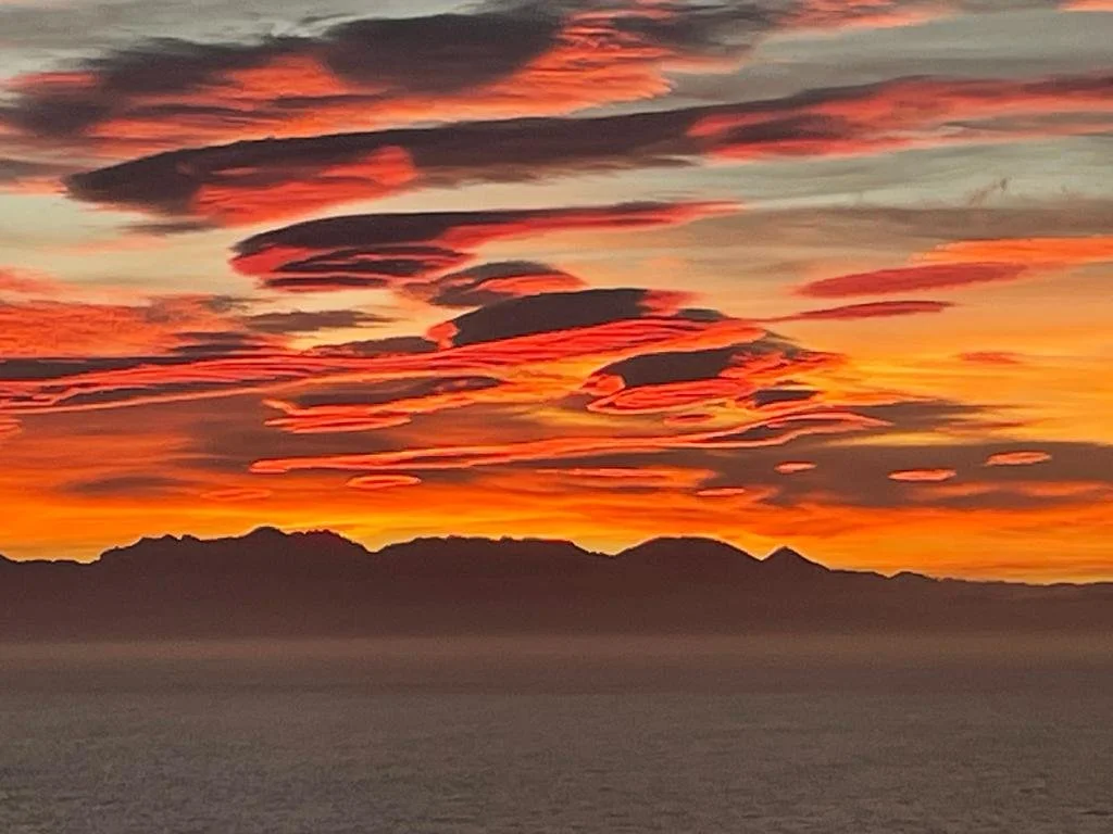 Sunrise Spectacular. No This is not Photo Shopped. 