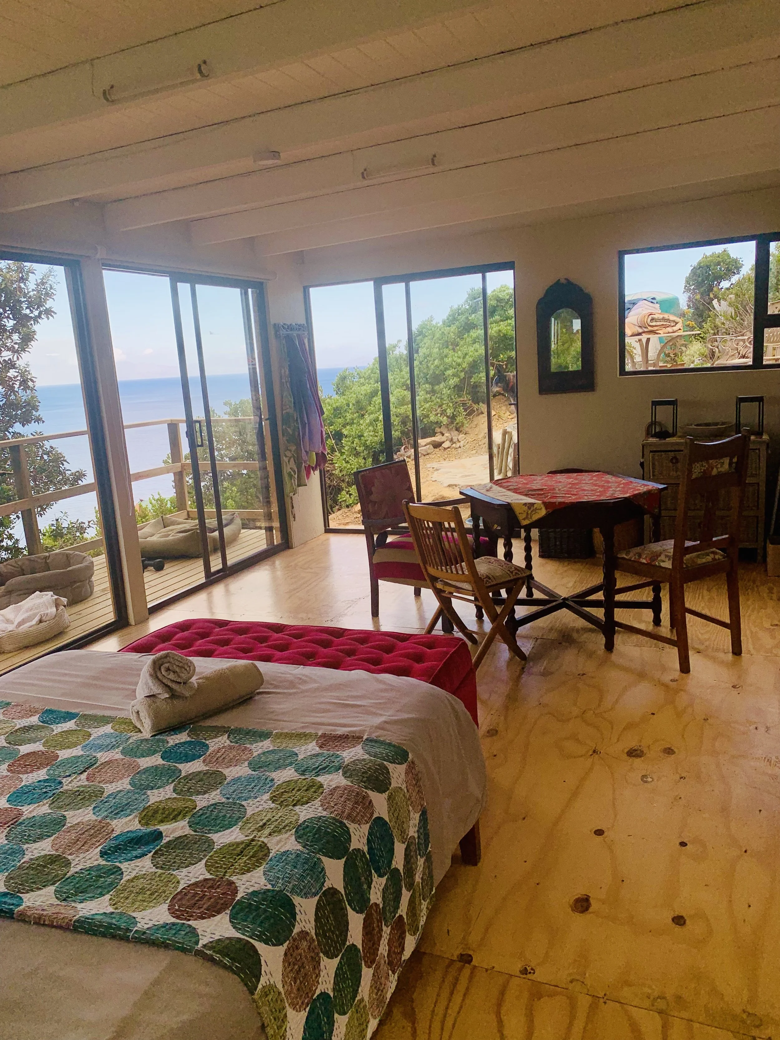 The living area inside the Mountain Jewel