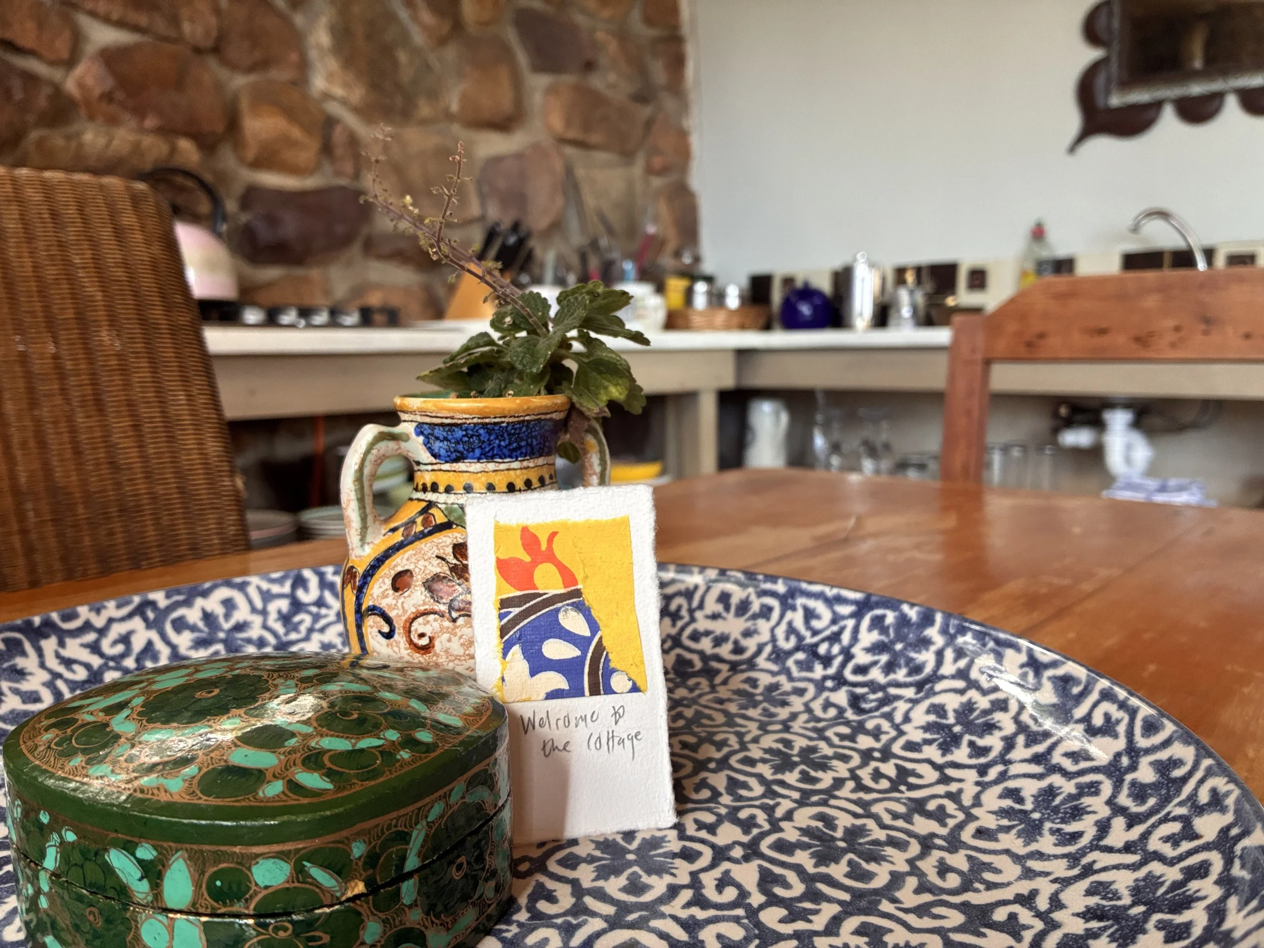 Inside the Stone Cottage