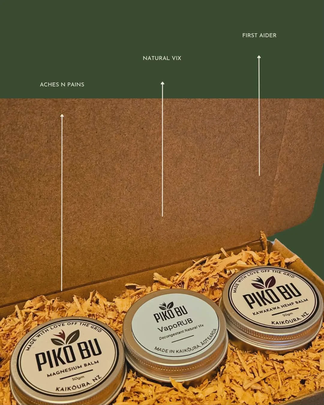 Winter Trio Balms