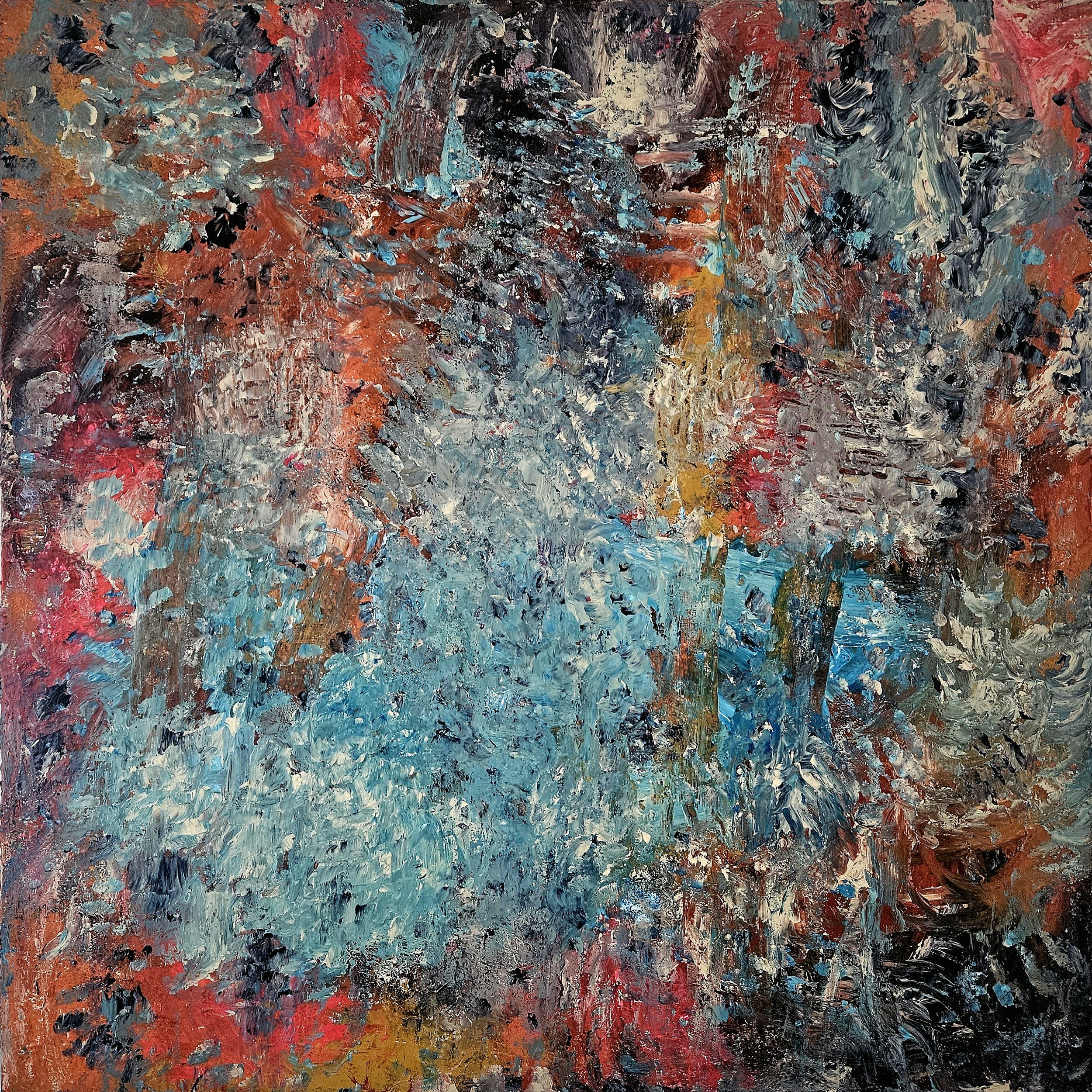 Every Man Will Pass Through There On The Way To The Self


90x90cm