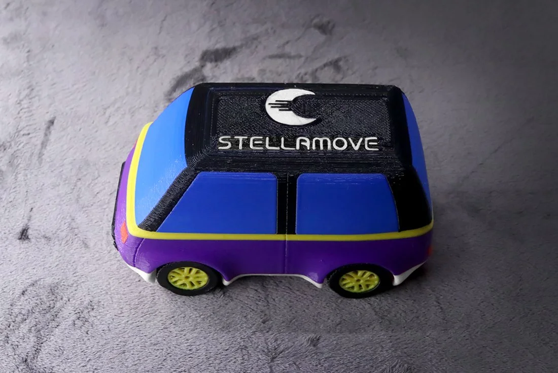 5컬러 멀티 3D 프린팅으로 제작된 정밀 미니 자동차 모형