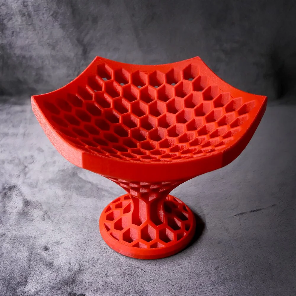 3D 프린팅으로 제작된 15cm 높이의 모형