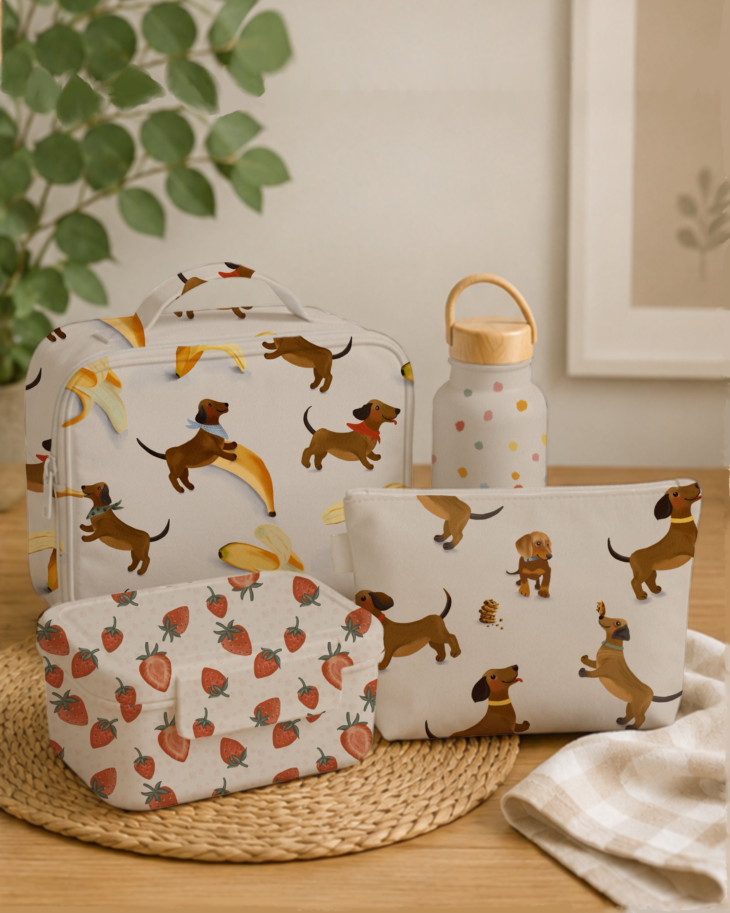 Playful prints brought to life across fun, functional pieces for little ones.