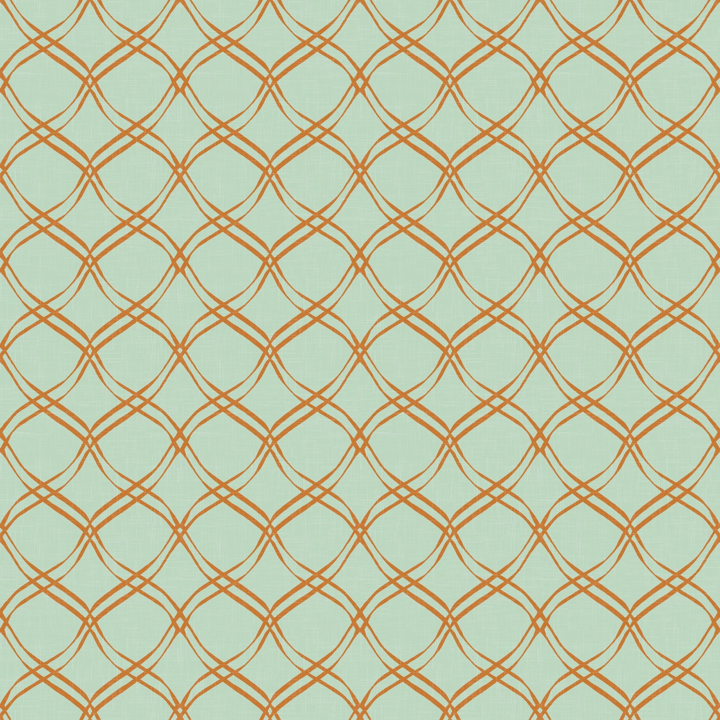 Ribbon Toss Garden Clay - A graceful lattice of flowing ribbons that brings movement and structure to the collection.