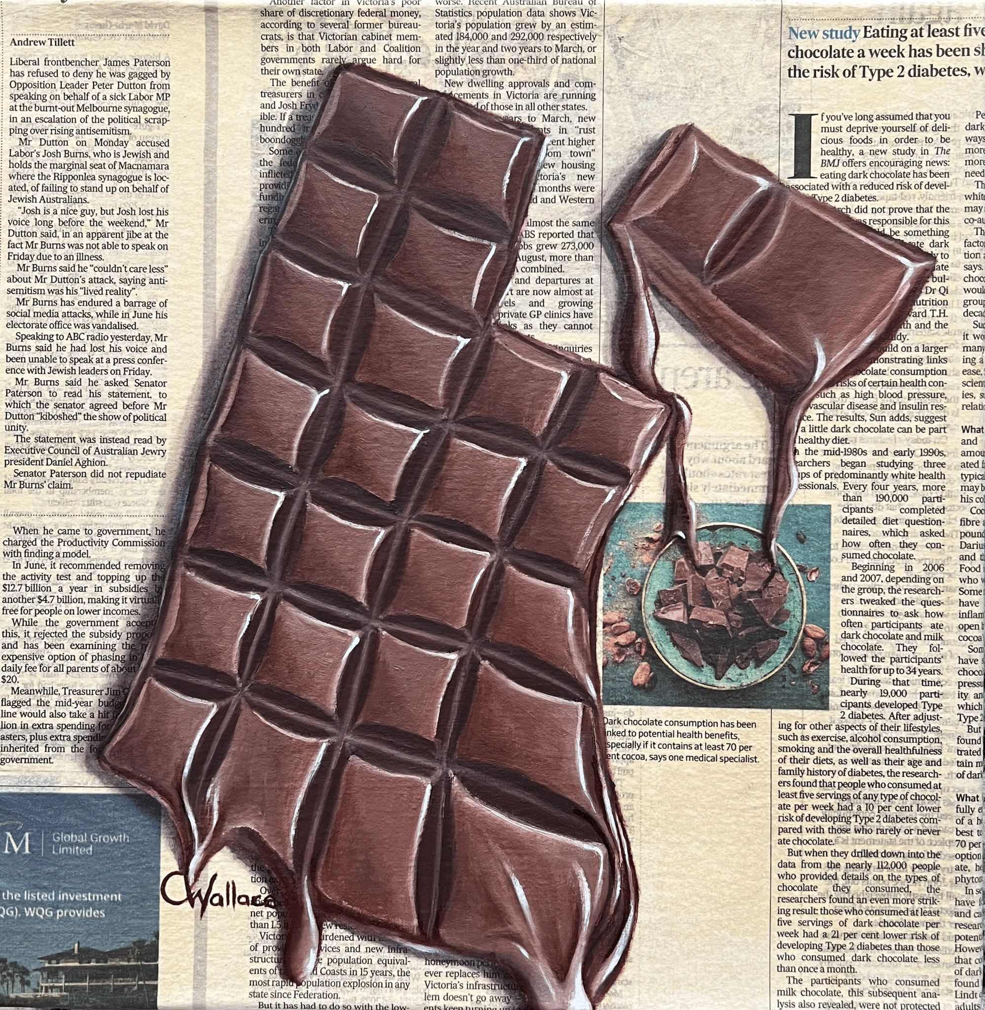 Breaking News - Chocolate Melts