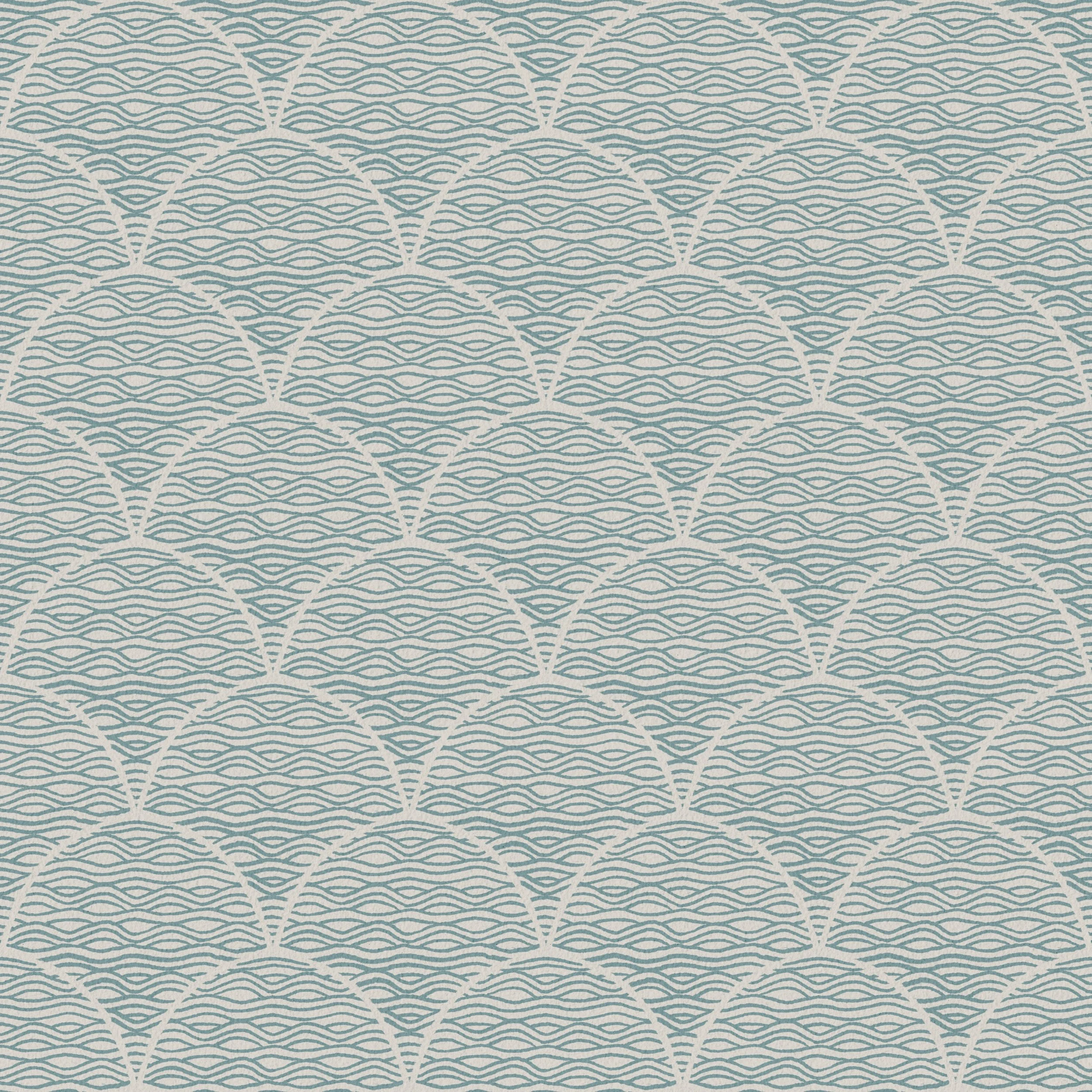 Saltwater Wave Aquamarine - bringing a calm, textural coastal feel to any space.