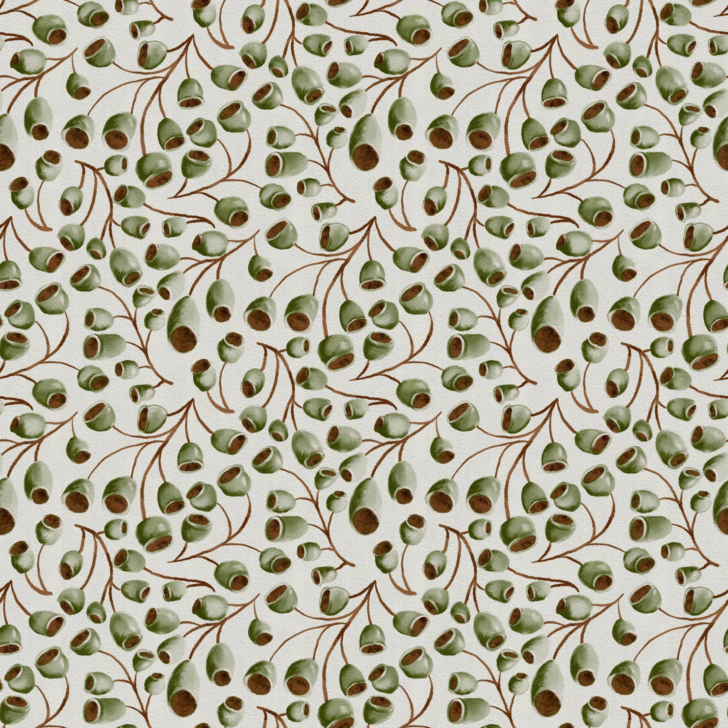 Gumnut Meadow - Scattered gumnut branches inspired by the Australian bush, ideal for nature-loving makers and timeless botanical decor.