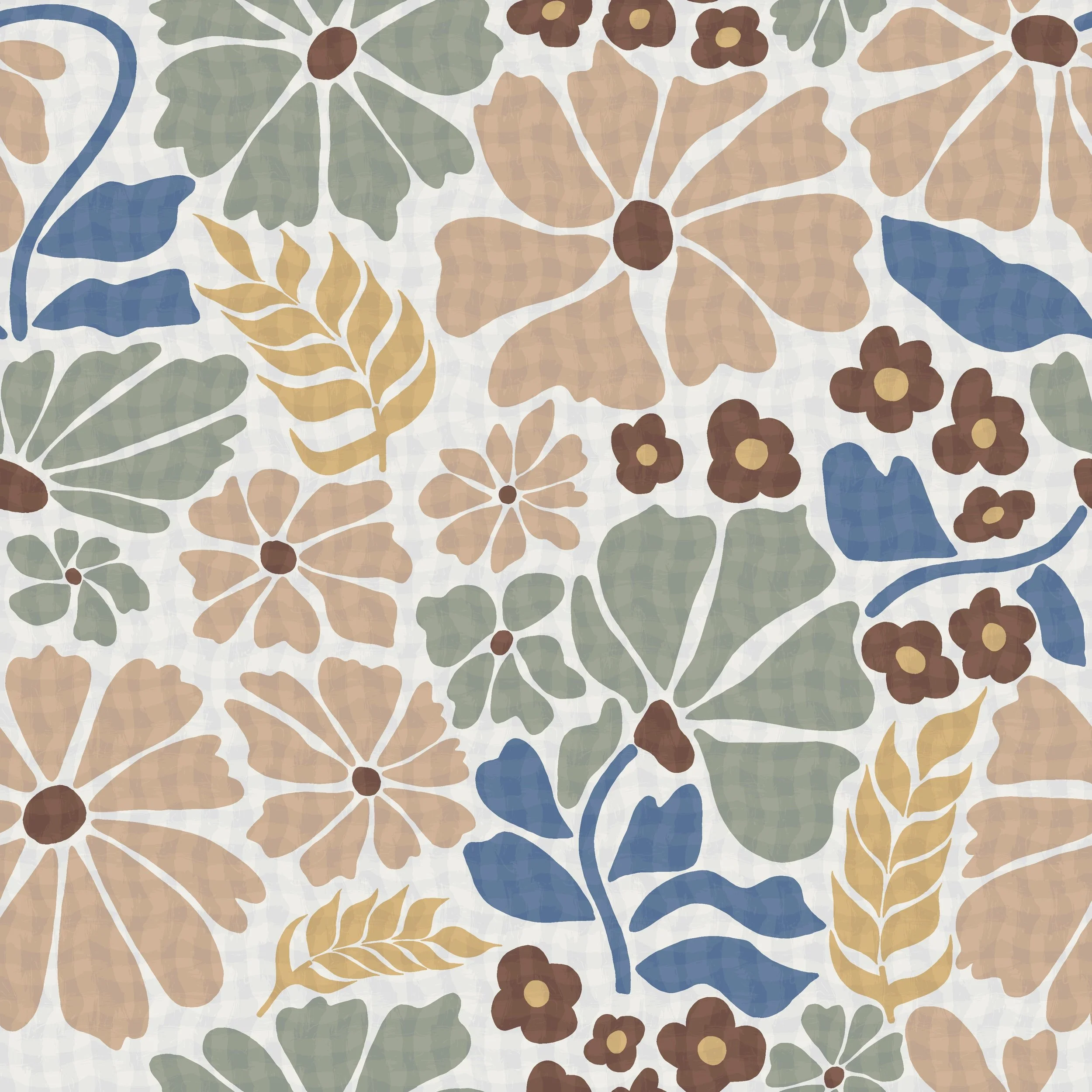 Flour Sack Prairie — A nostalgic blend of rustic charm and soft florals, inspired by vintage textiles.