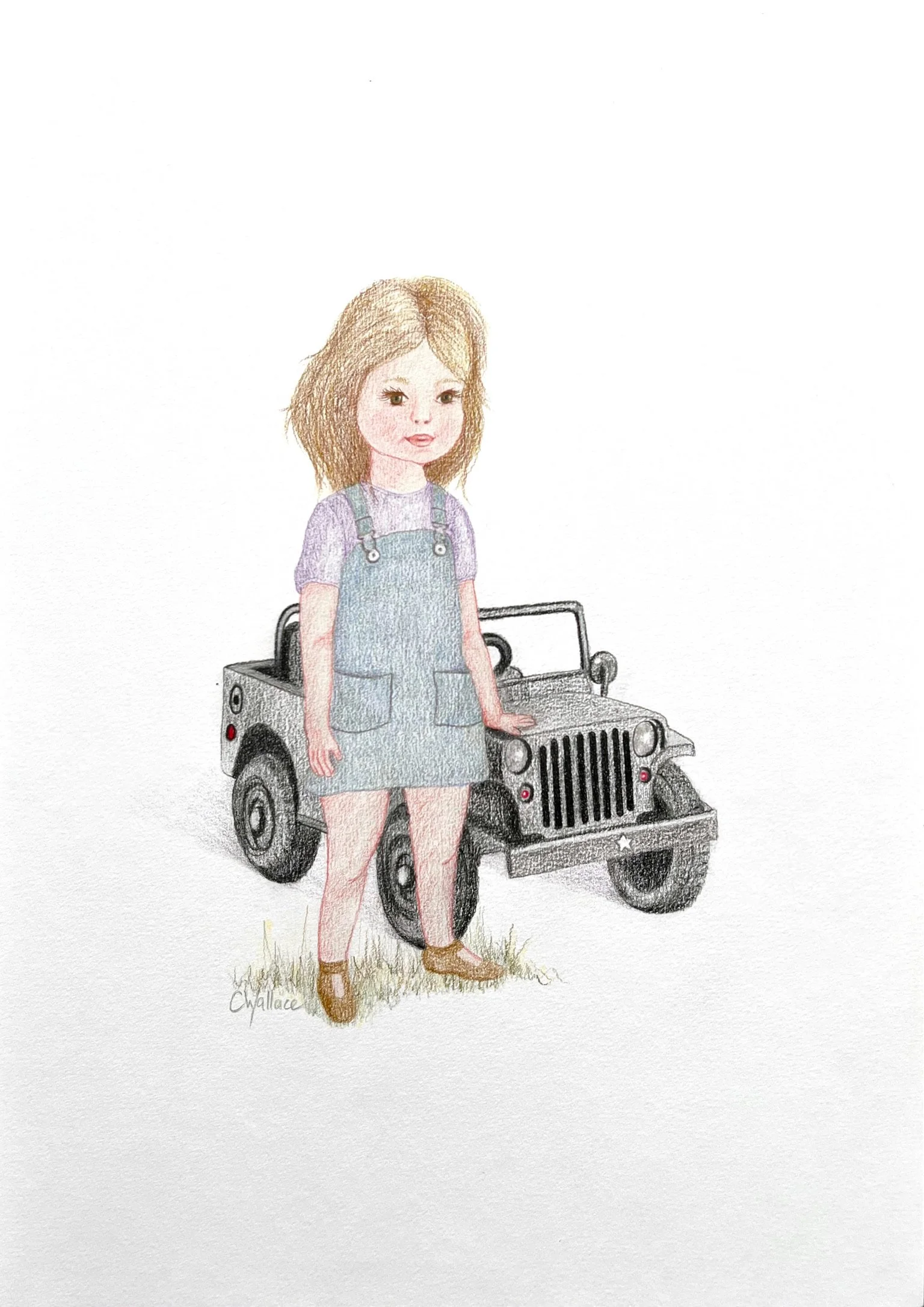 Urban Kids - Girl with Fast Car