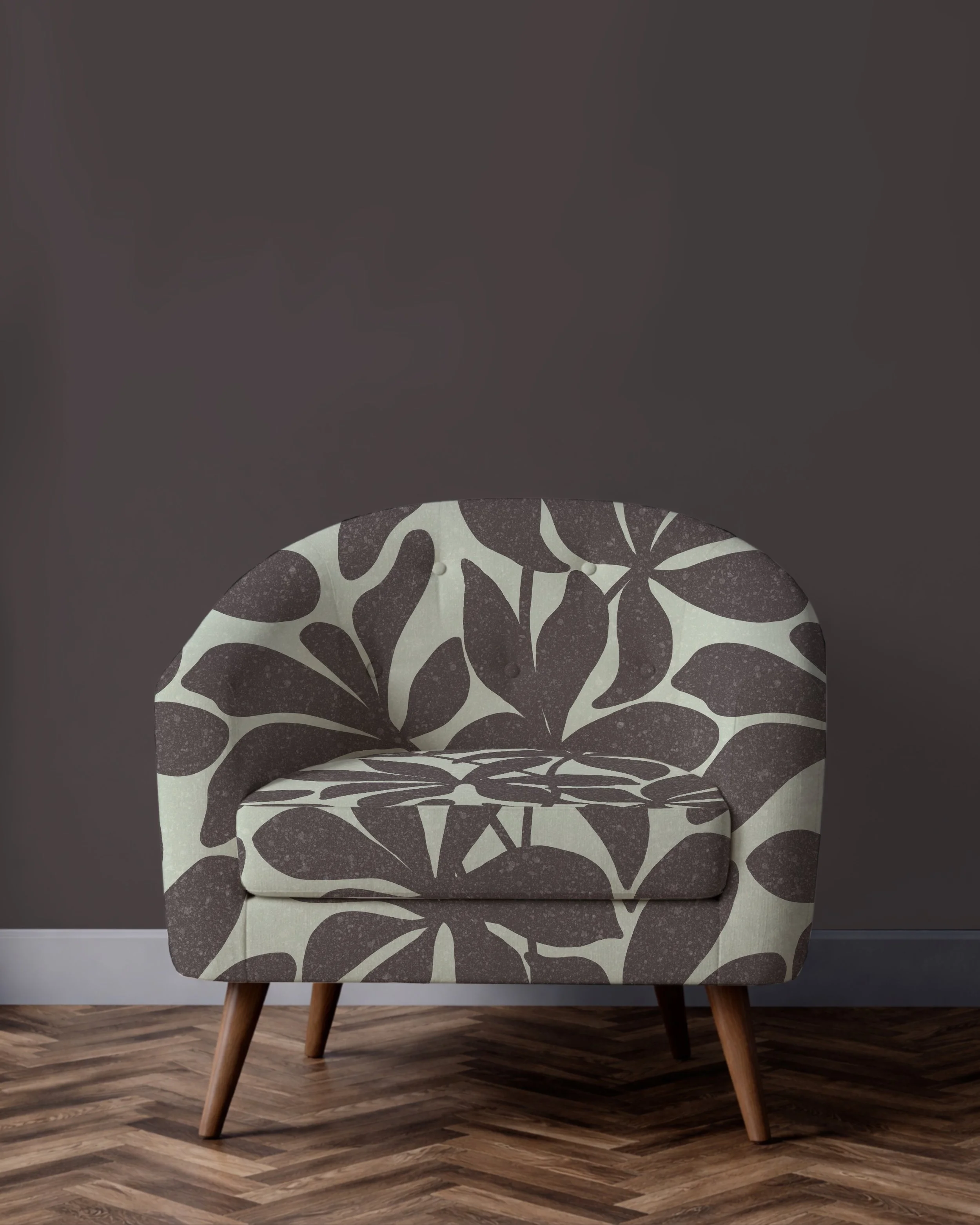 Almond Blossom Leaf Silhouette - Spring