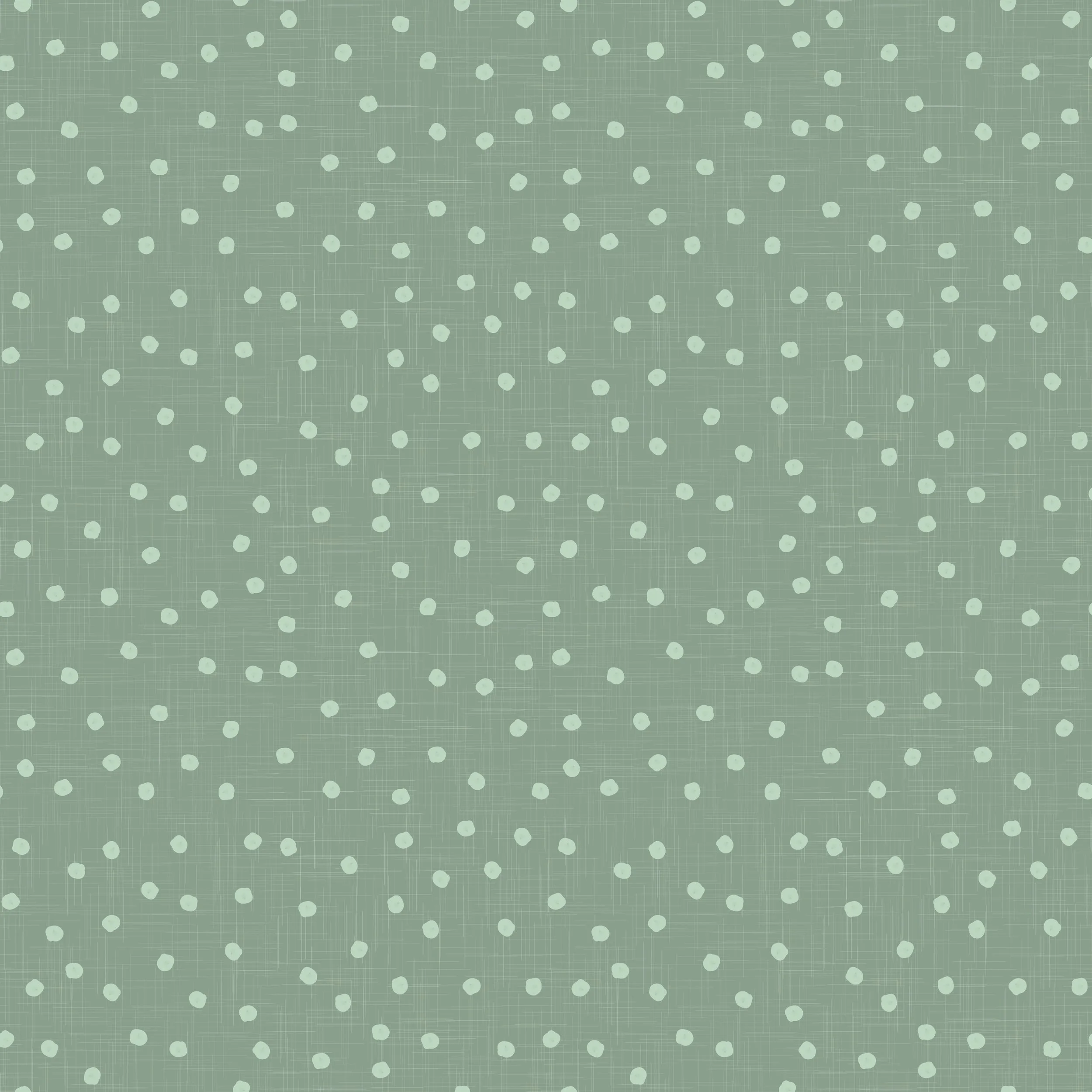 French Knot Toss Garden Sage - An easygoing polka dot blender in calming sage green for effortless coordinating.