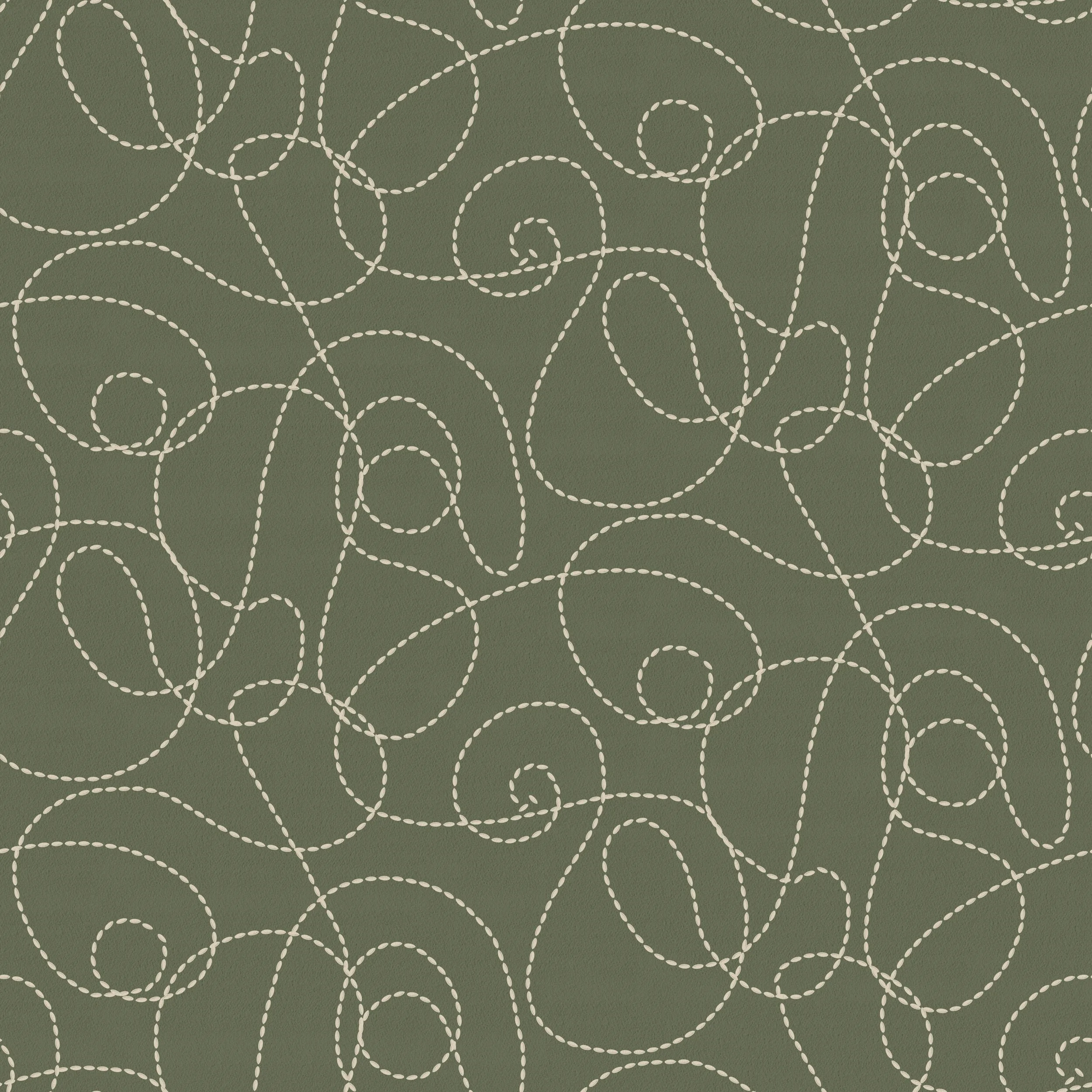 Wandering Stitch - Olive