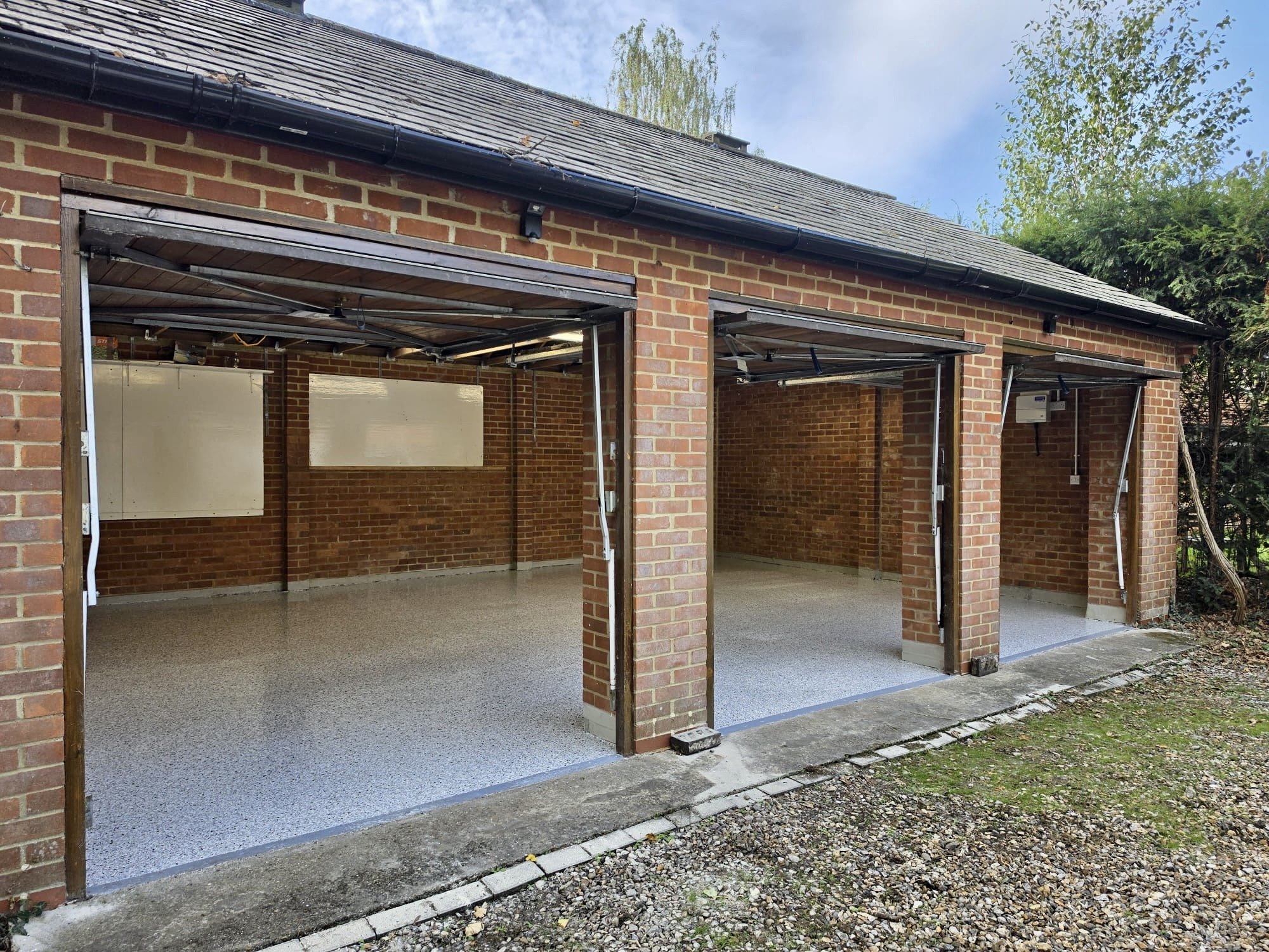 Triple Garage Resin Flooring Case Study