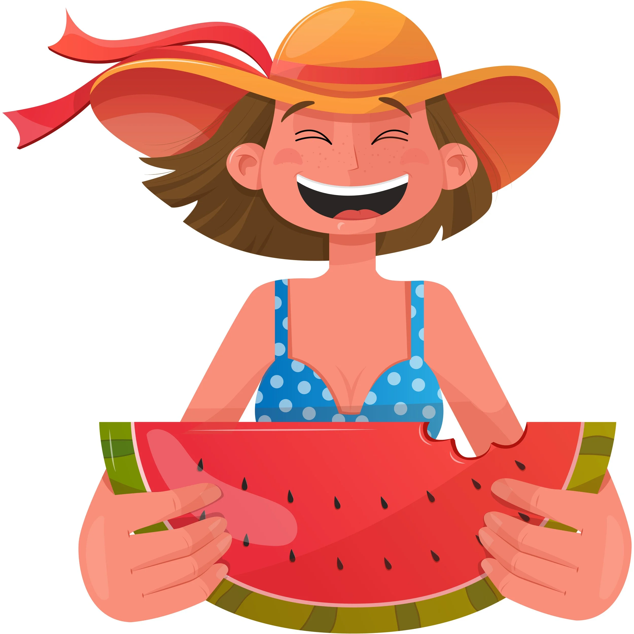 Woman Eating Watermelon.jpg