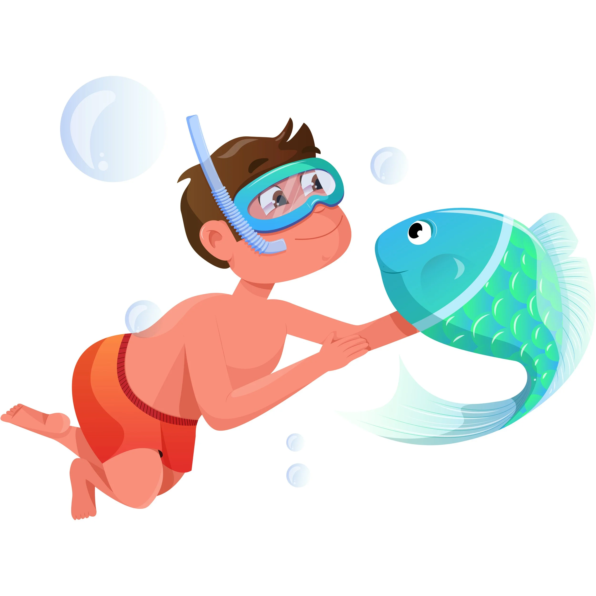 Boy Swimming WIth Fish.jpg