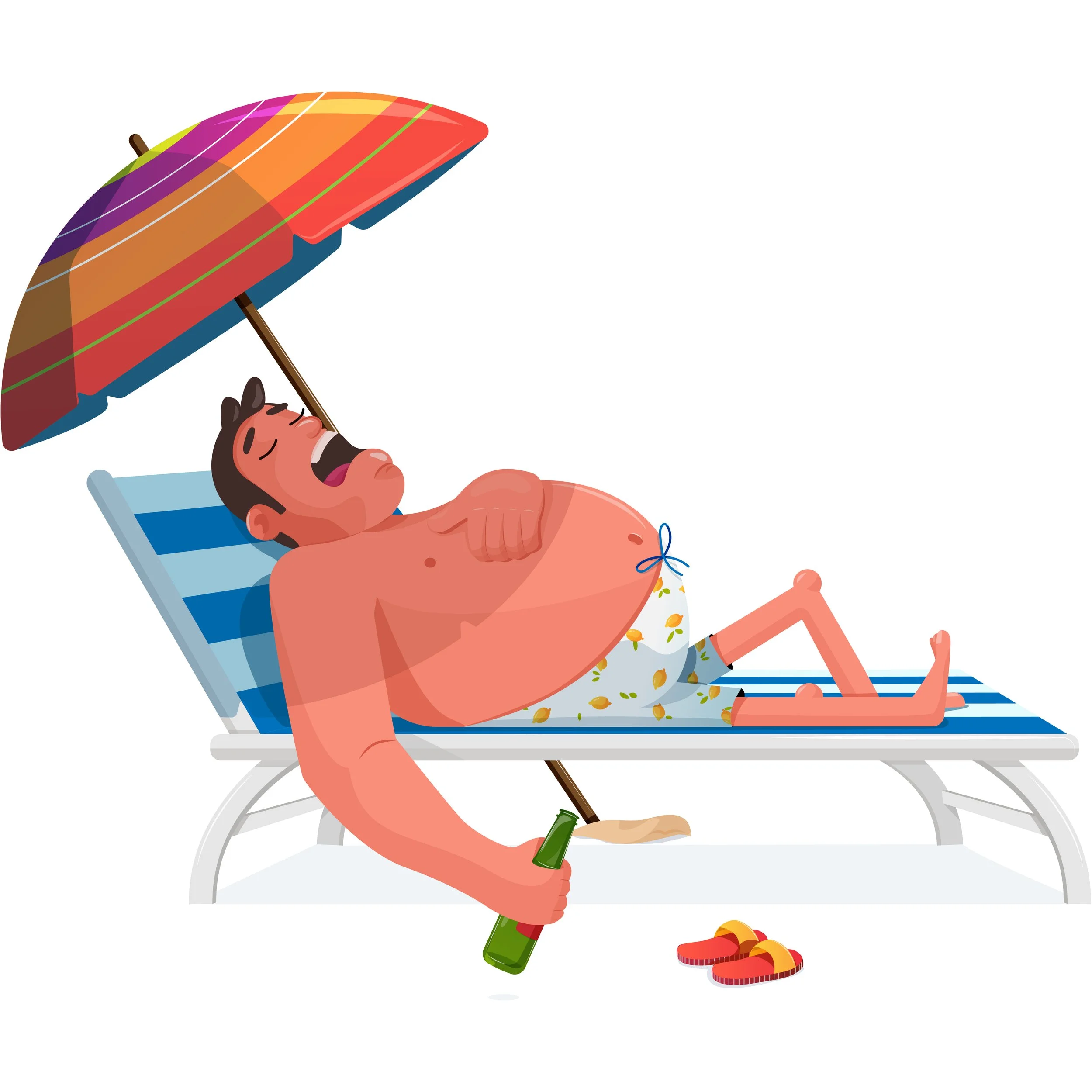 Man Sleeping Under Beach Umbrella.jpg