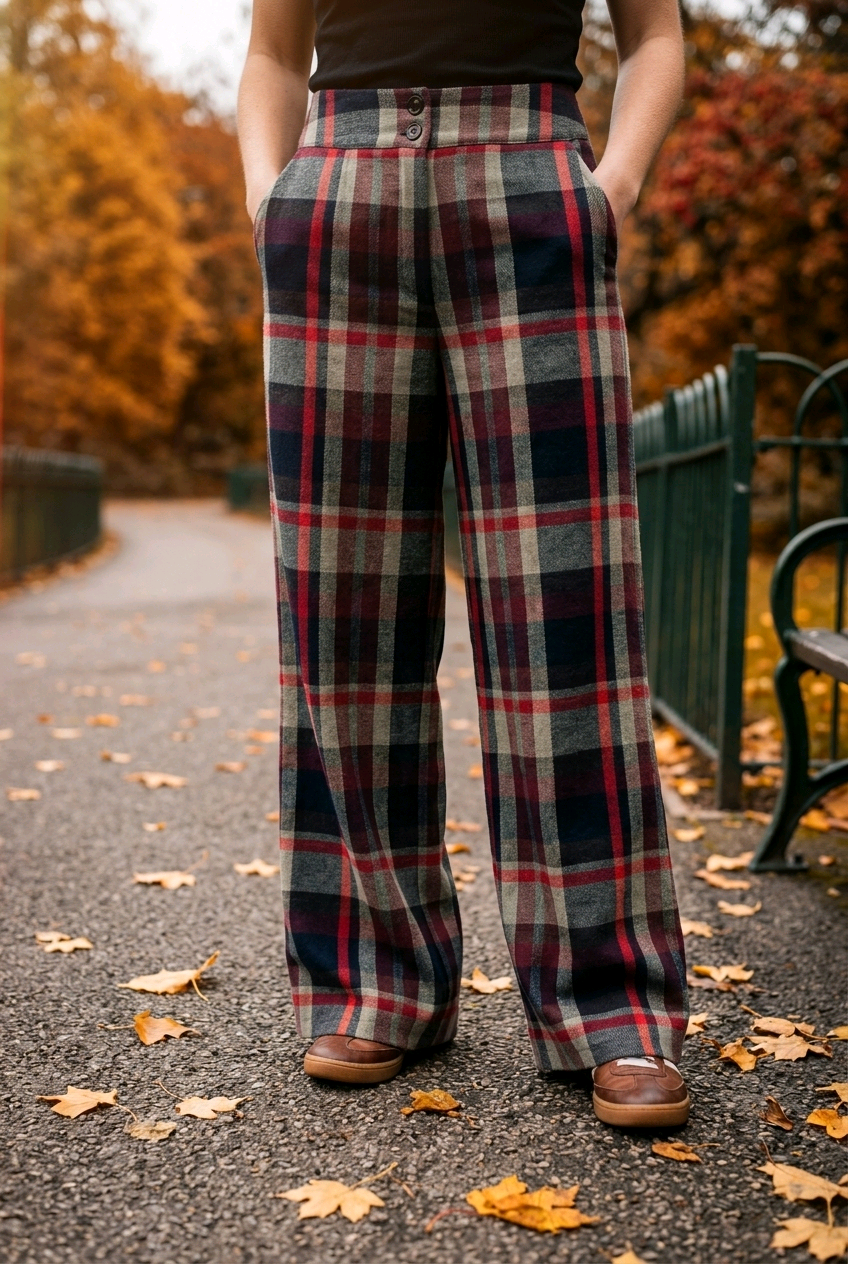Pantalón de Tartán Clásico