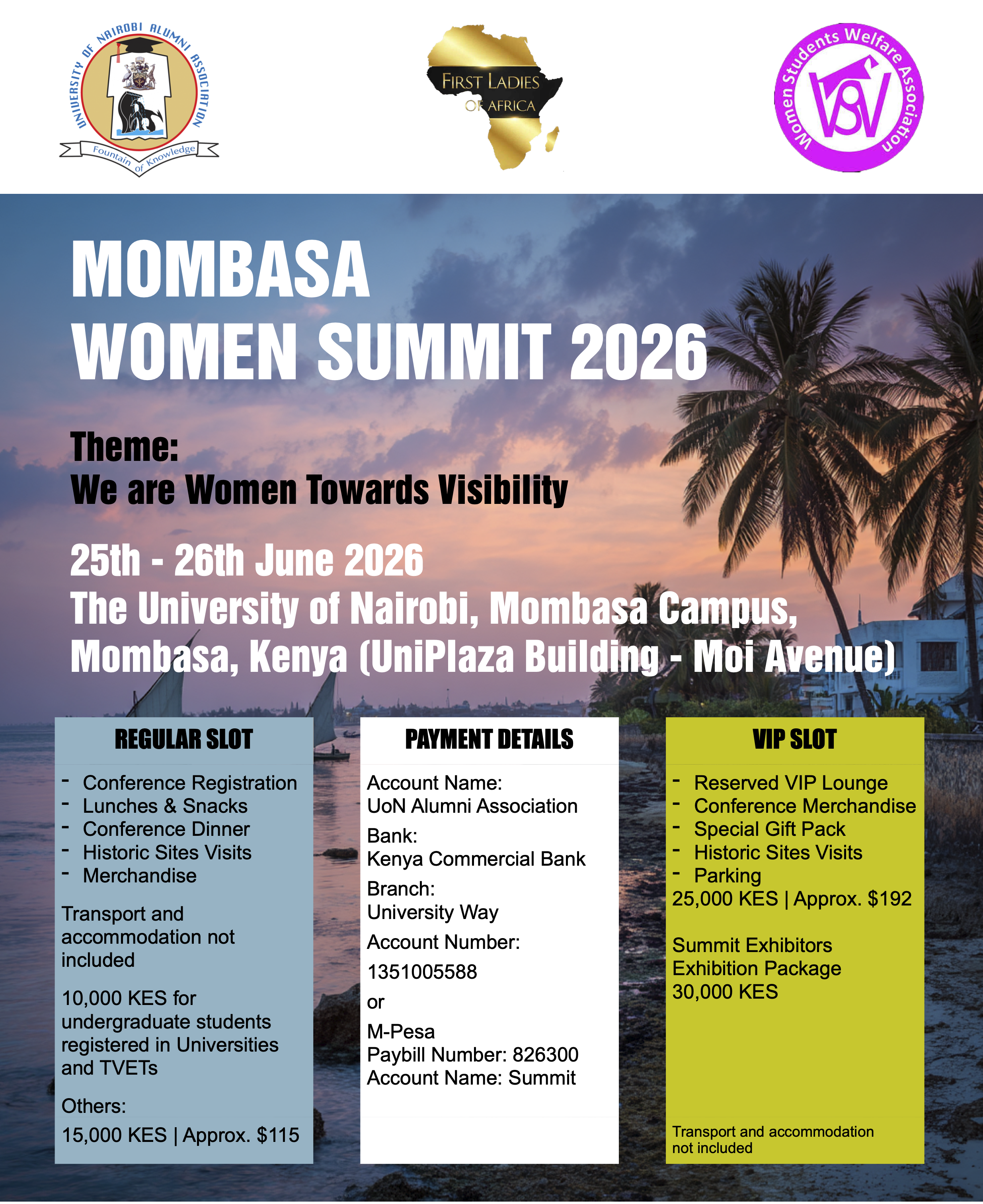 Mombasa Women Summit 2026