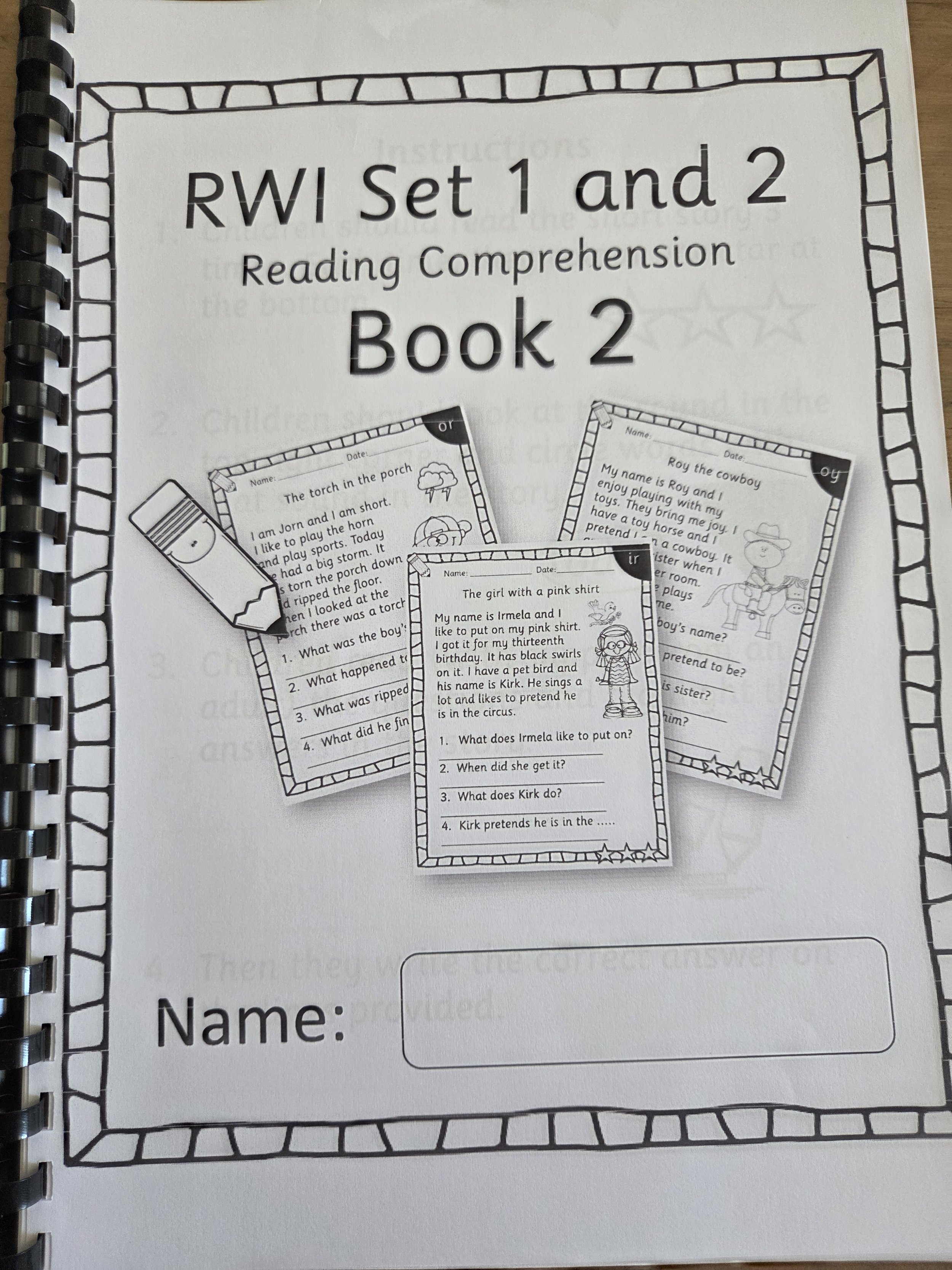 Read Write Inc Set 3 Comprehension Book