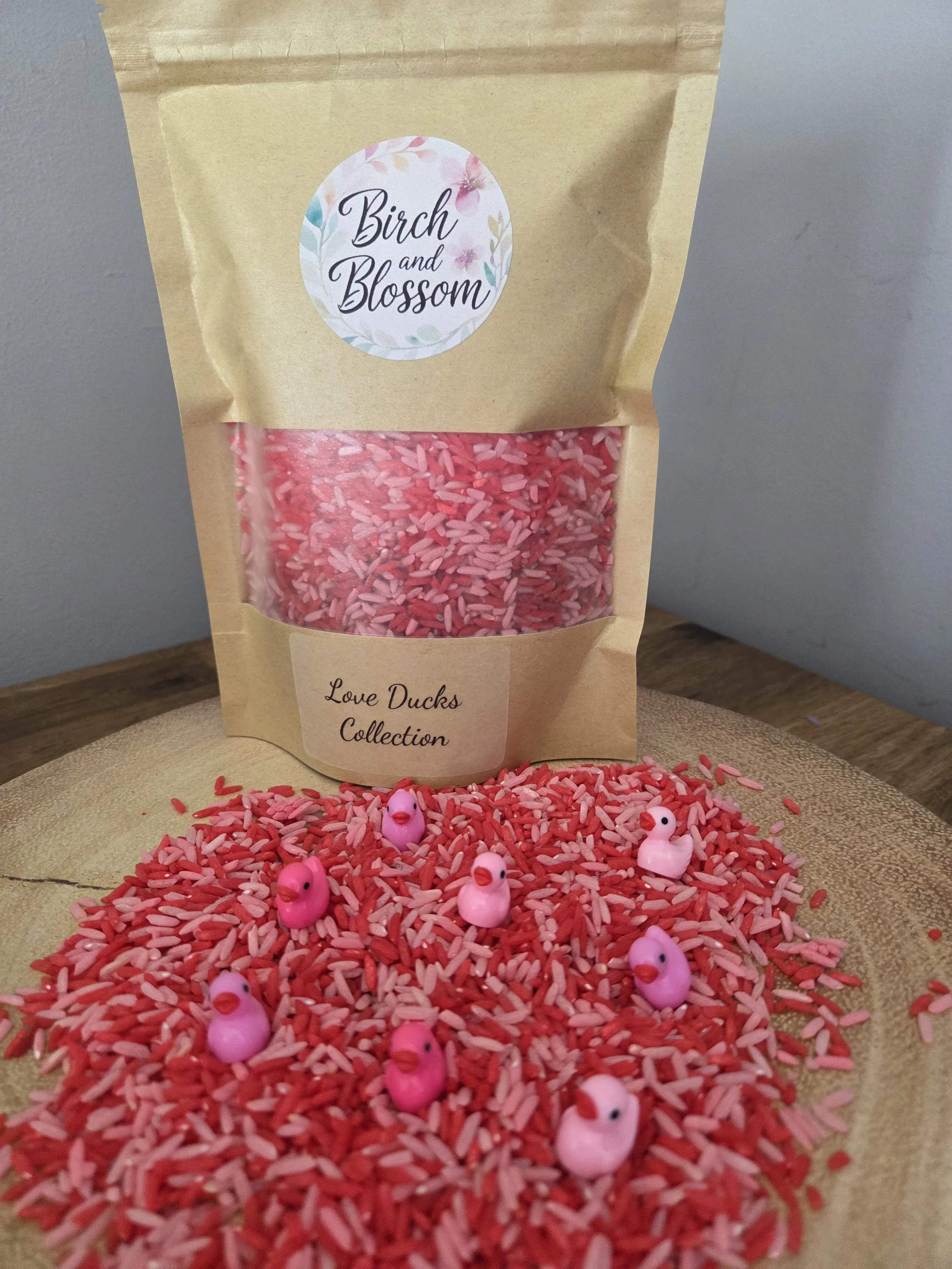 Love Ducks Collection Sensory Rice