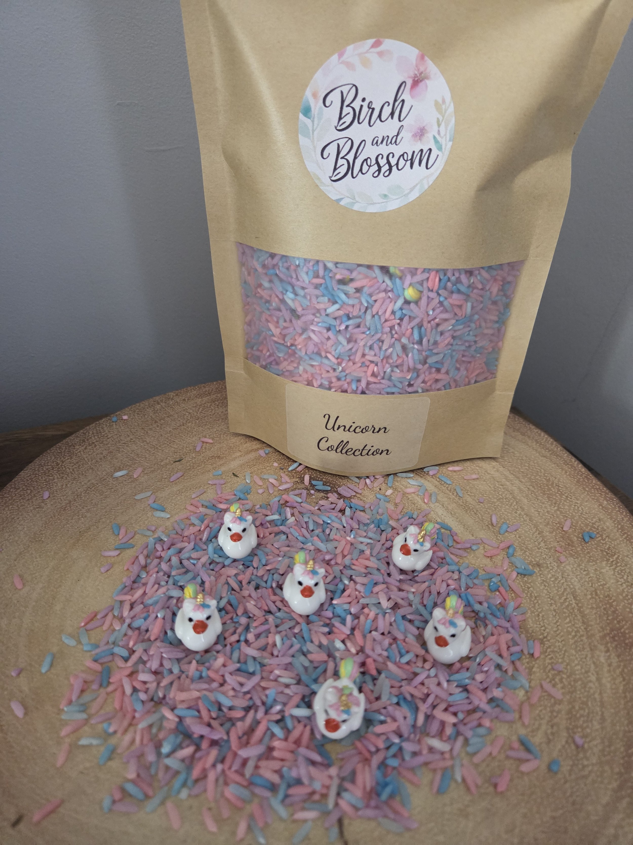 Unicorn Duck Collection Sensory Rice