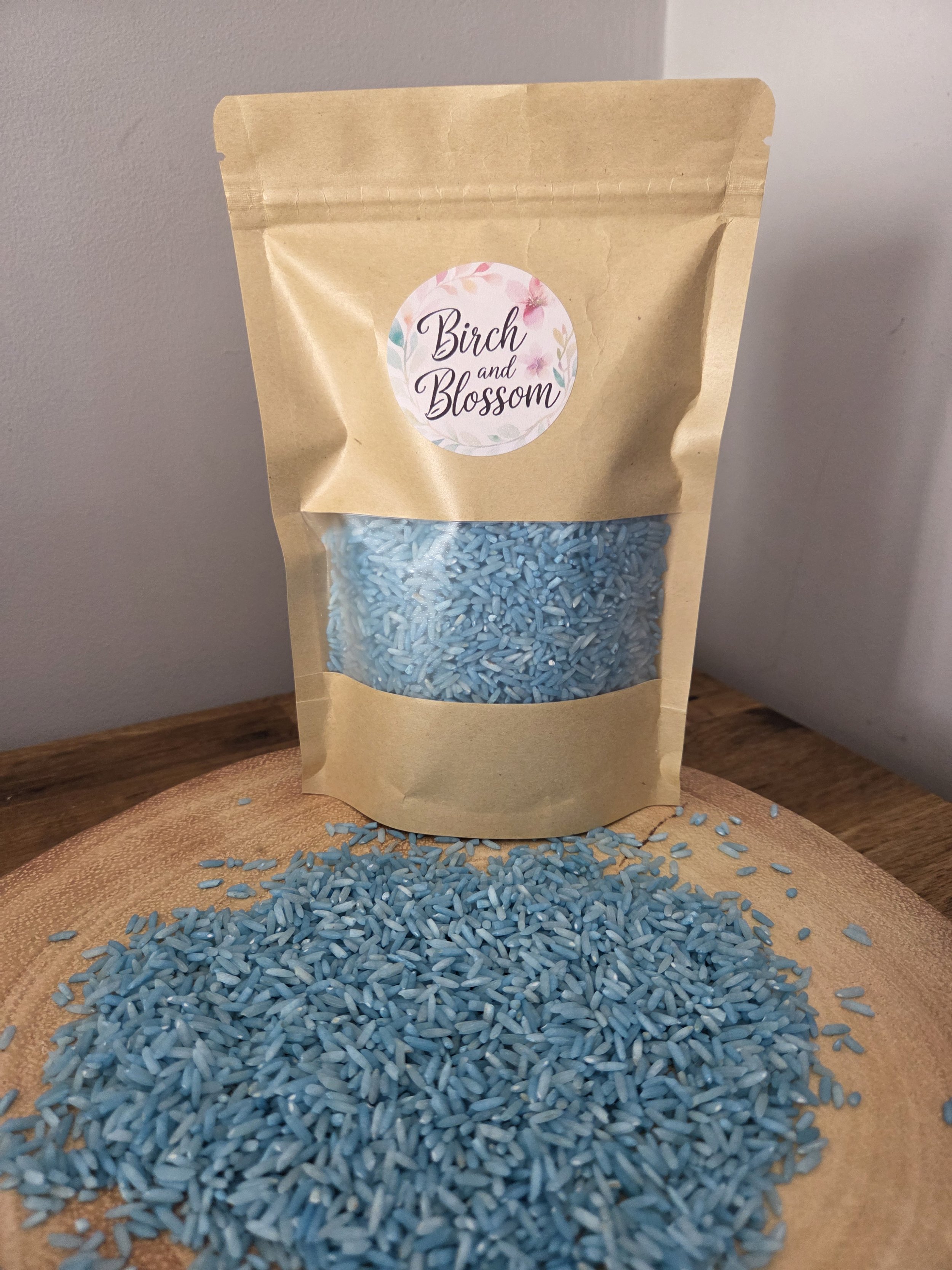 Light Blue Base Sensory Rice