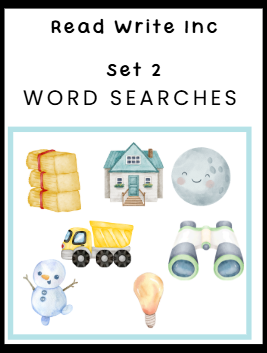 Read Write Inc Set 2 Wordsearches