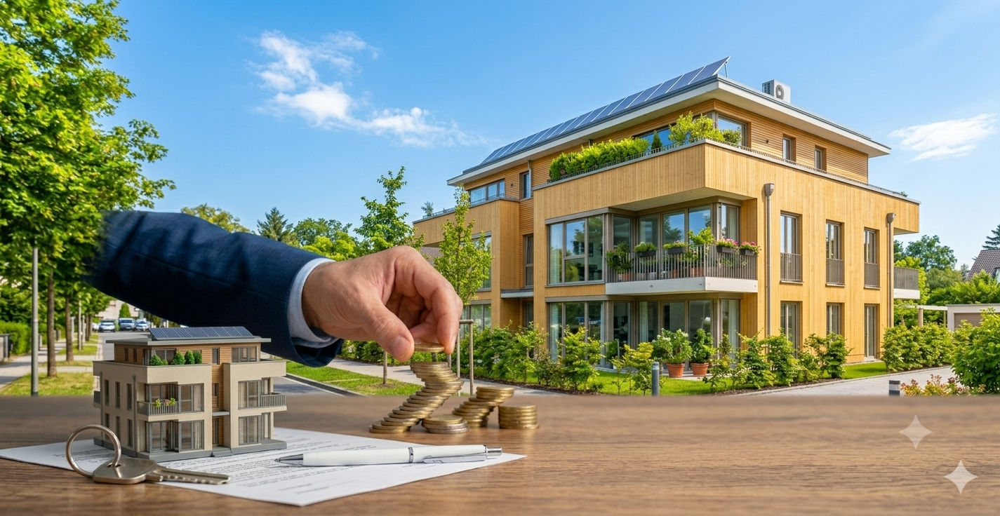 Vermögensaufbau mit Immobilien – wie aus Miete und Zeit Vermögen wird